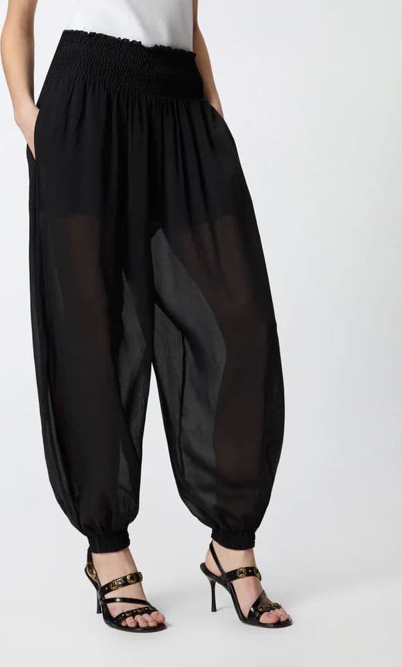 Pinko PINKO  BORE PANTALONE VOILE VISCOSA  SS26 - 3