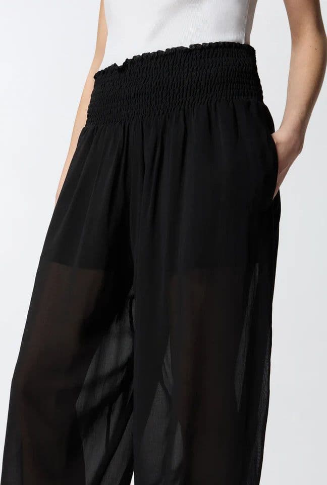Pinko PINKO  BORE PANTALONE VOILE VISCOSA  SS26 - 4