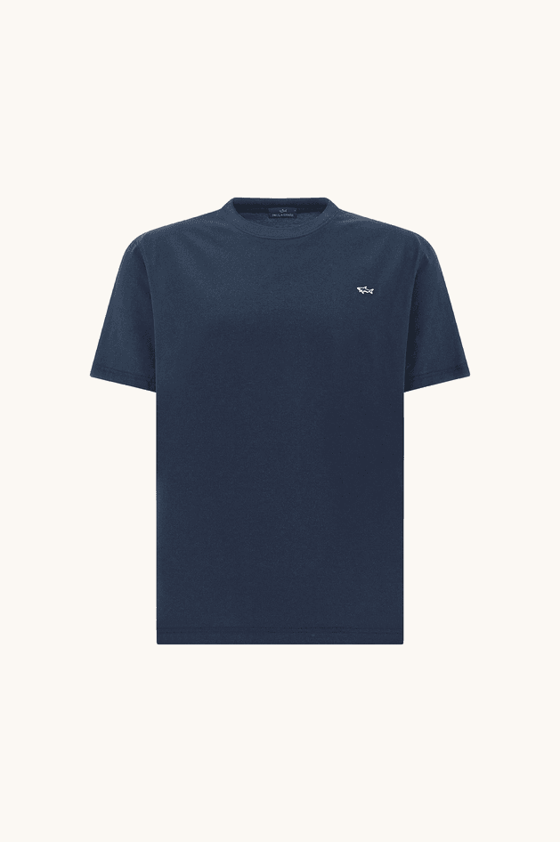 Paul&amp;Shark t-shirt in jersey di cotone uomo blue - 3