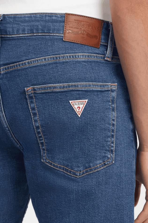 GUESS jeans slim fit uomo blue - 5