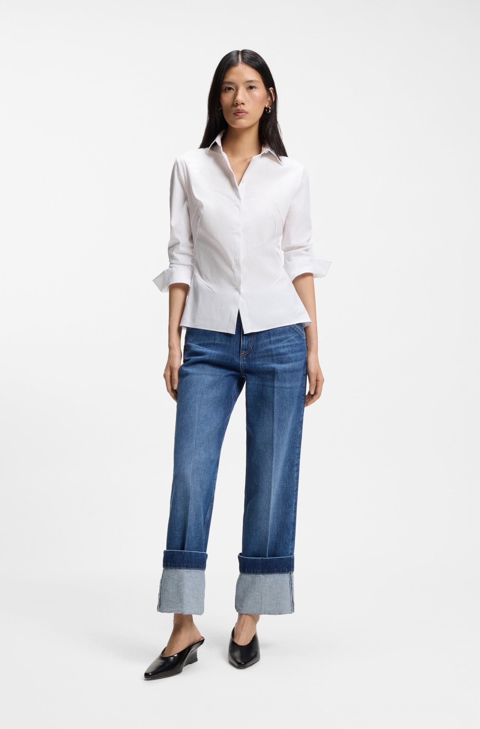 BOSS  Camicia manica lunga Burbel 10277110 01 - 7