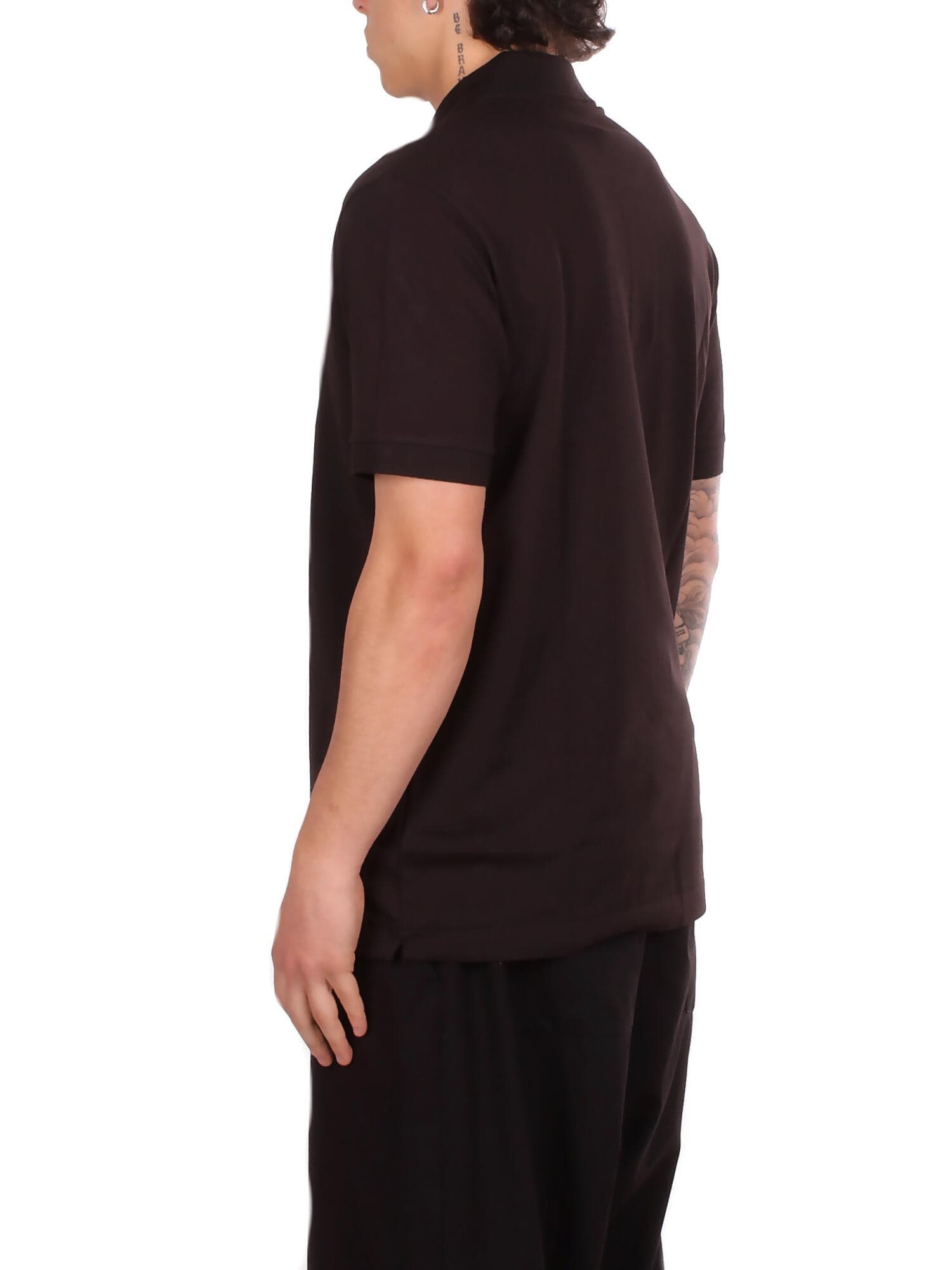 Lacoste  T-shirt e Polo Marrone - 3