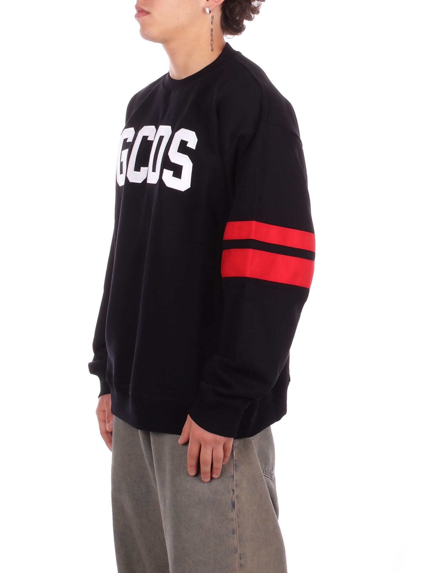 GCDS  Maglie Black red - 2