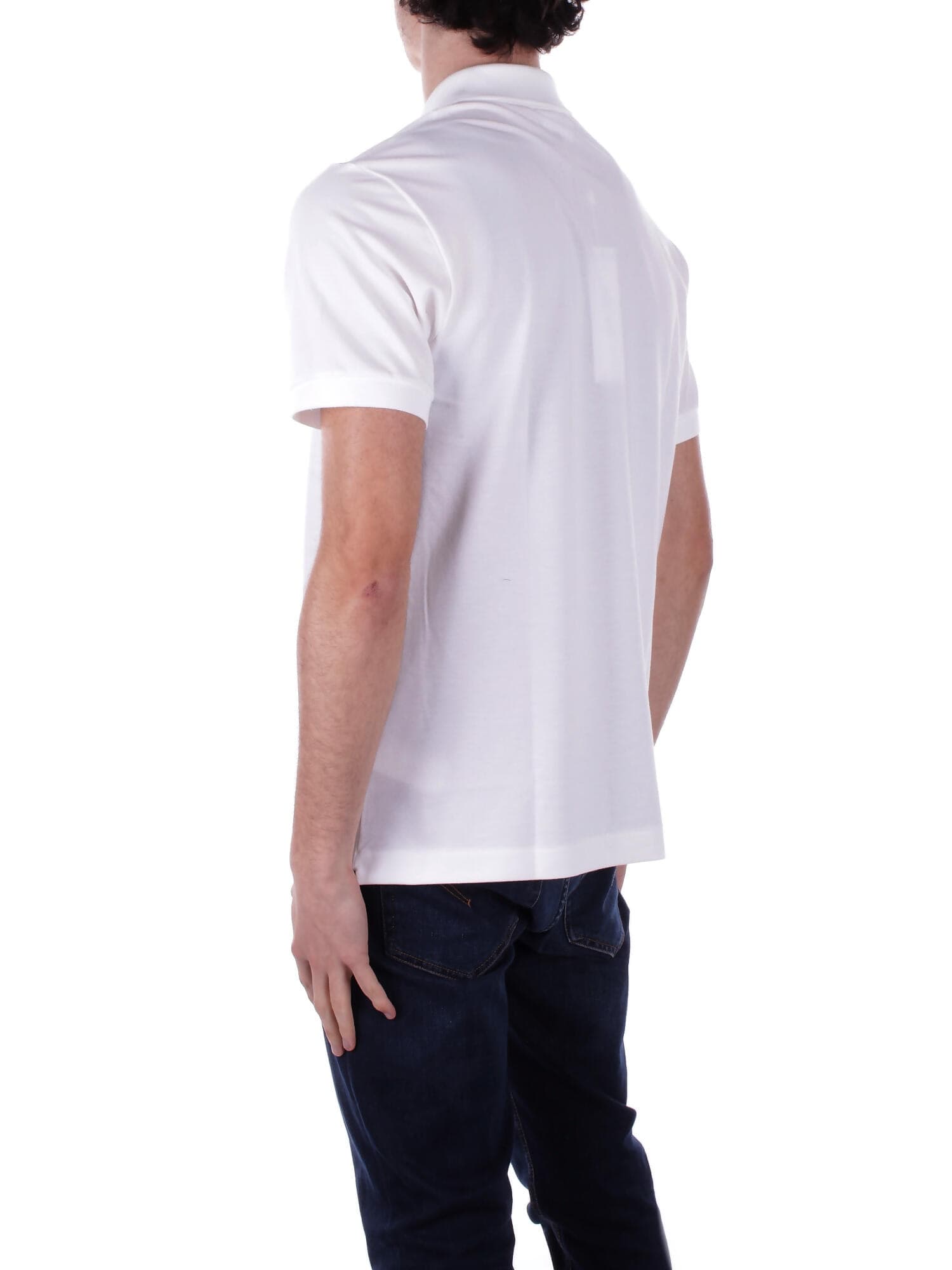 Lacoste  T-shirt e Polo Bianco - 5