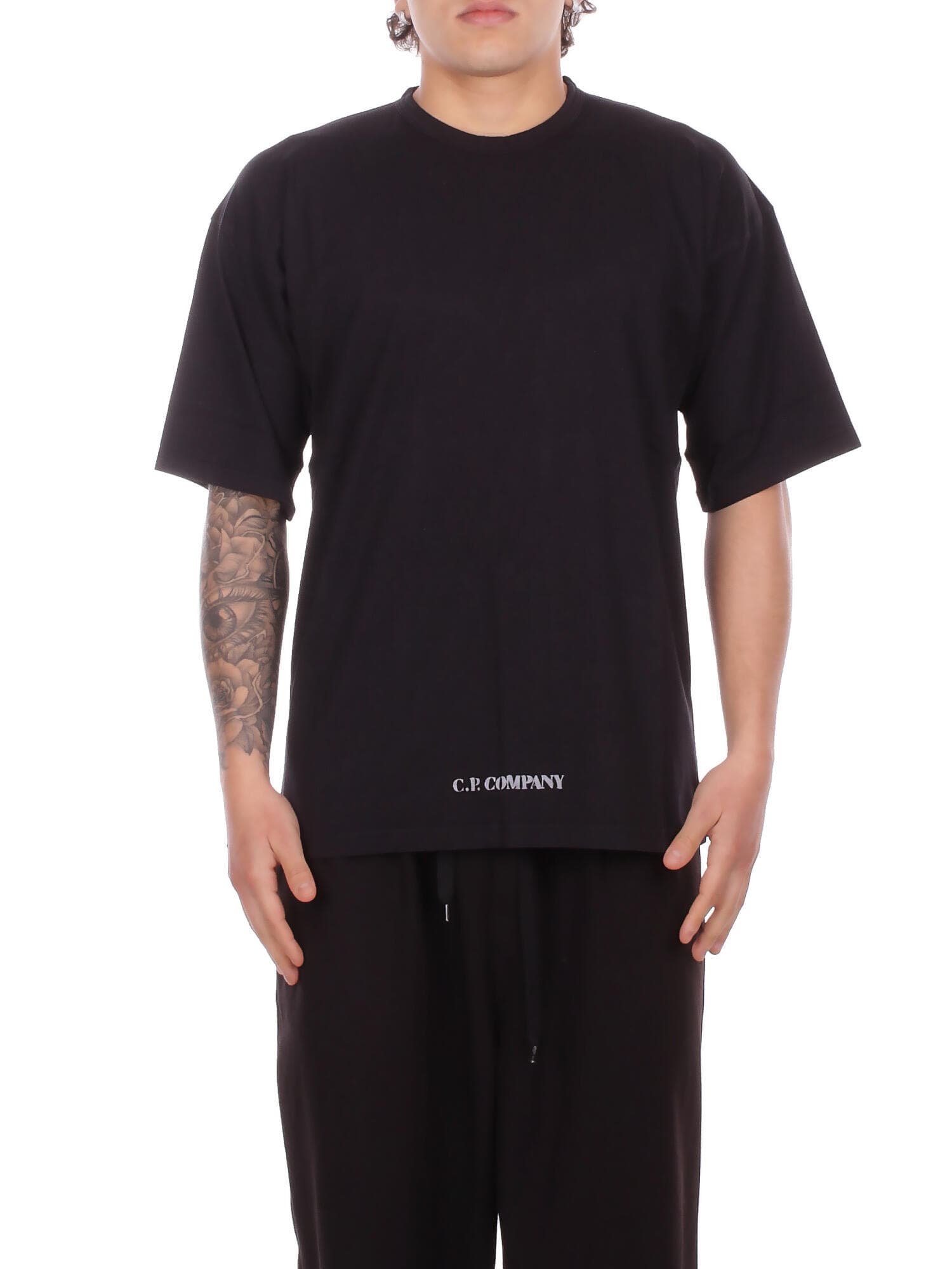 CP COMPANY  T-shirt e Polo Black - 7