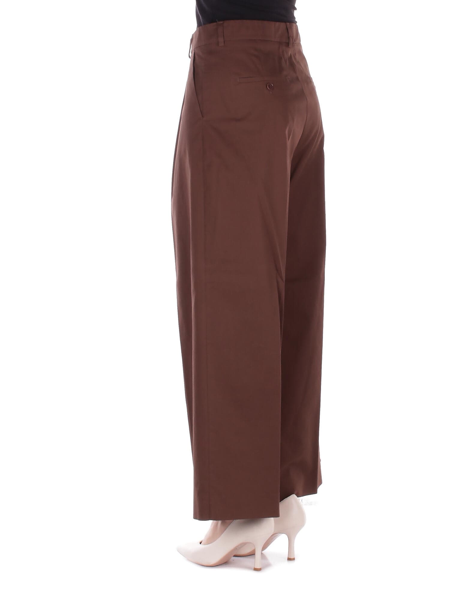 WEEKEND MAX MARA  Pantaloni Cioccolato - 3