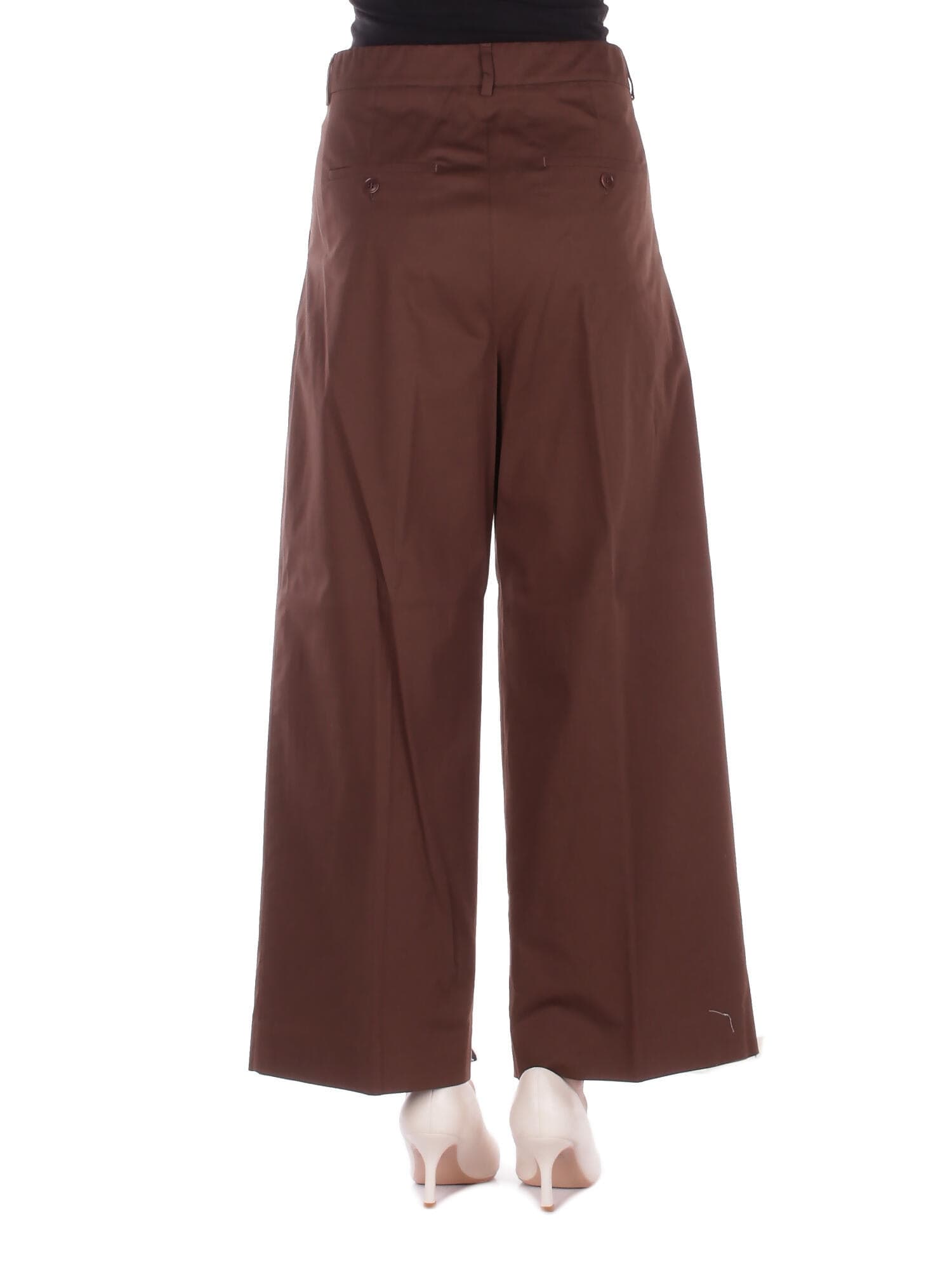 WEEKEND MAX MARA  Pantaloni Cioccolato - 4
