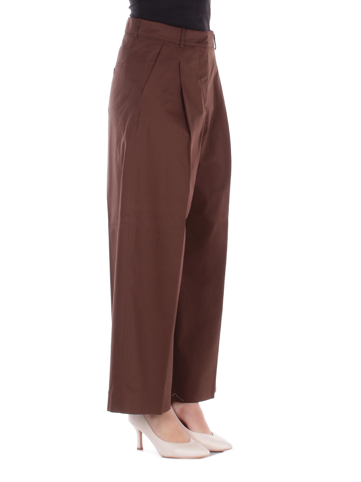 WEEKEND MAX MARA  Pantaloni Cioccolato - 6