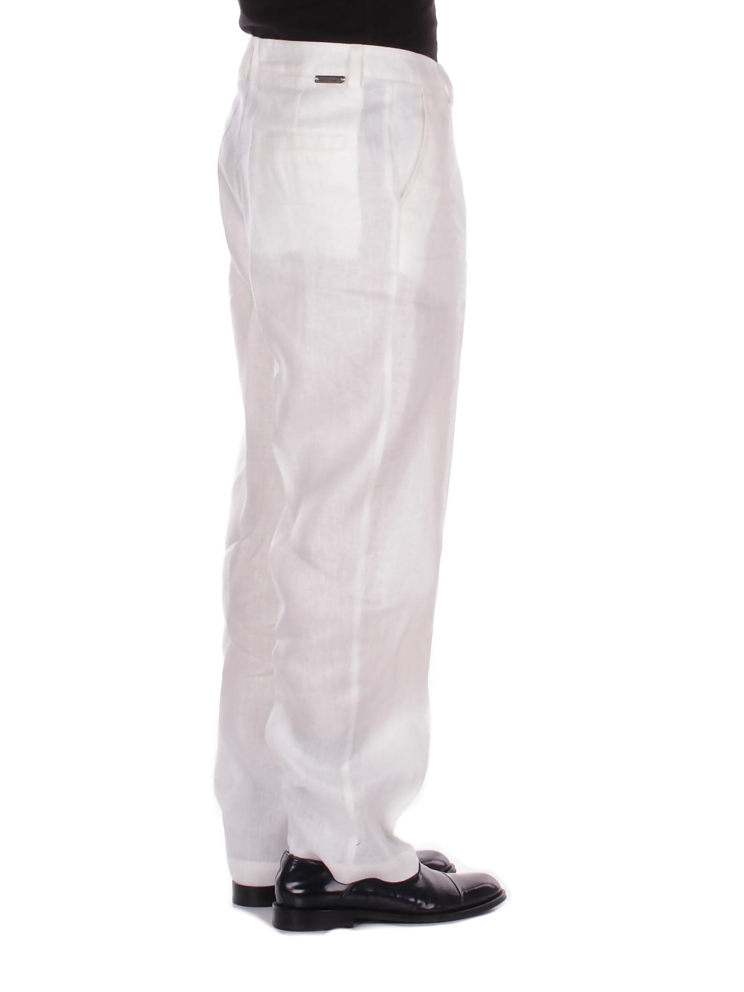 John Richmond  Pantaloni White - 5