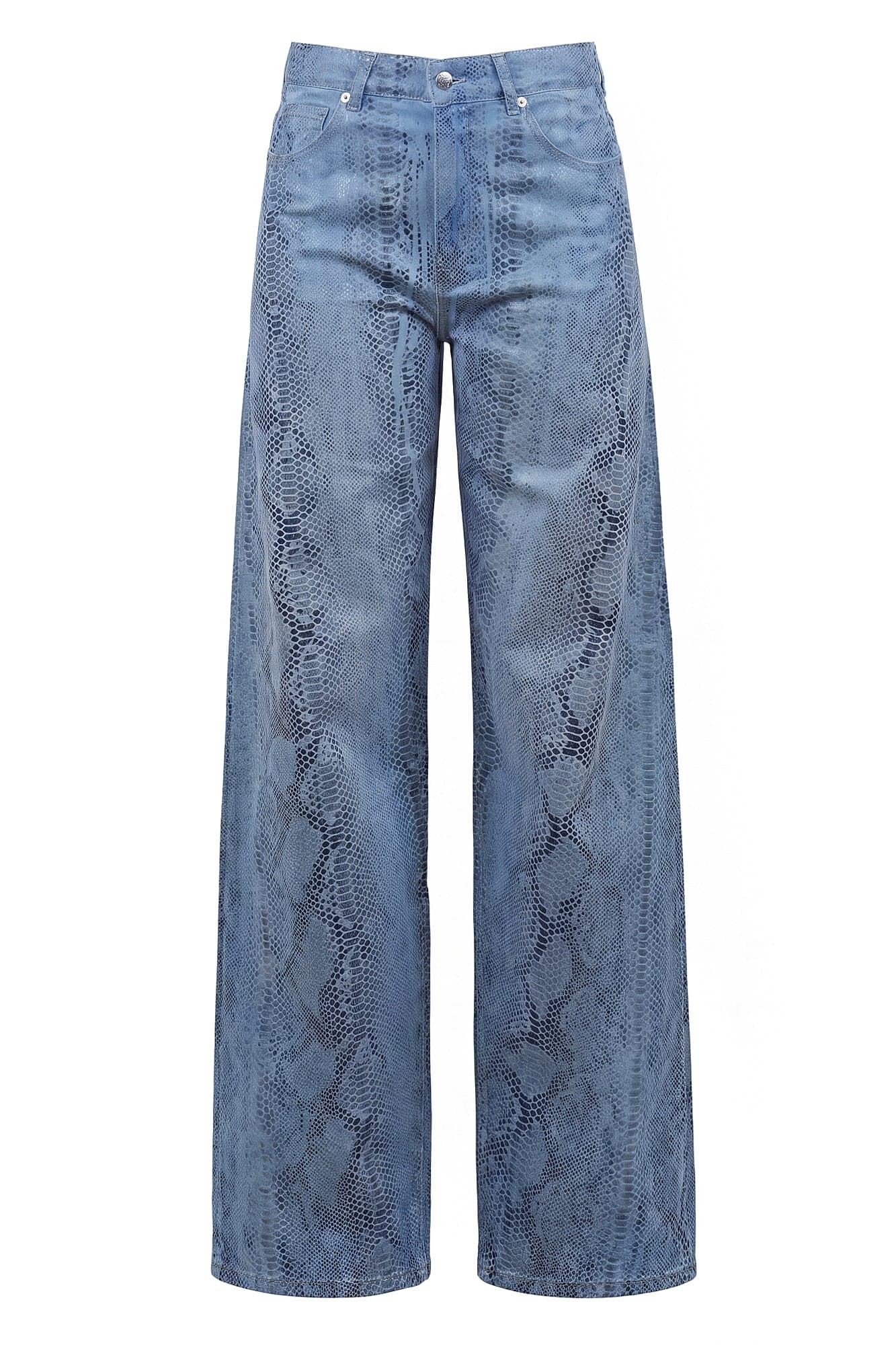 8PM 8pm - Pantalone - 470484 - Fantasia Azzurro