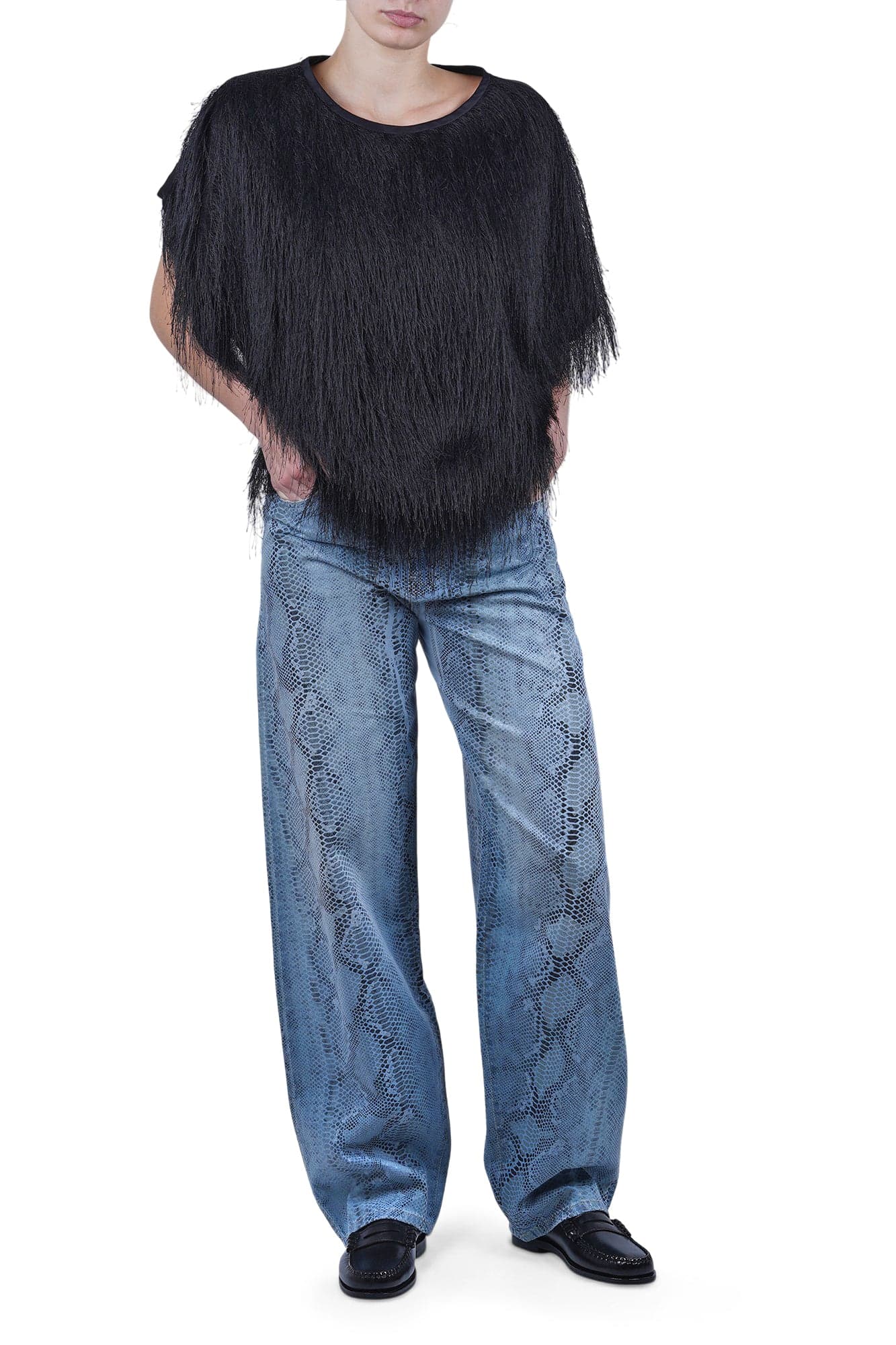 8PM 8pm - Pantalone - 470484 - Fantasia Azzurro - 2