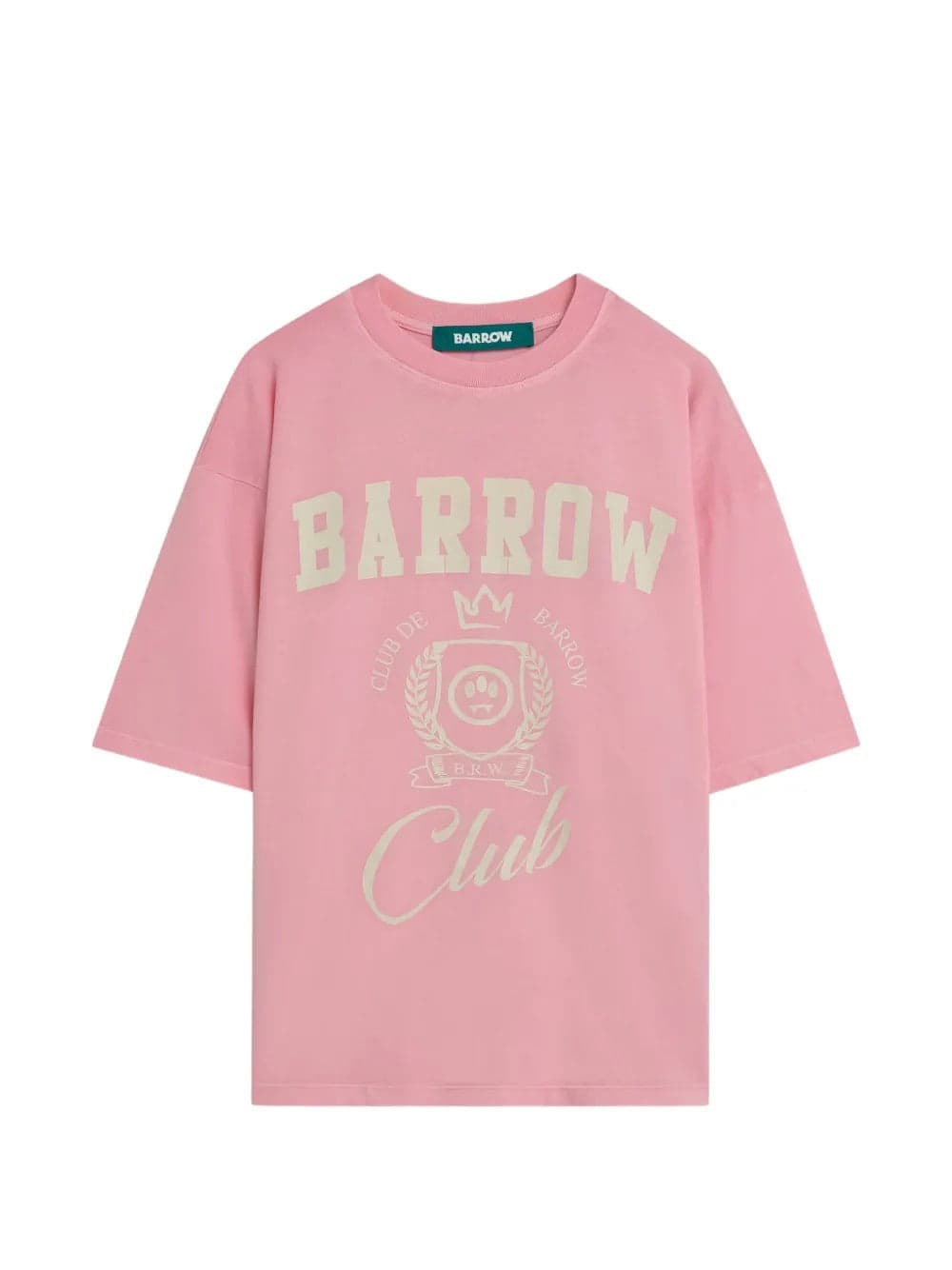 BARROW Barrow - T-Shirt Rosa e Verde da Donna - 5