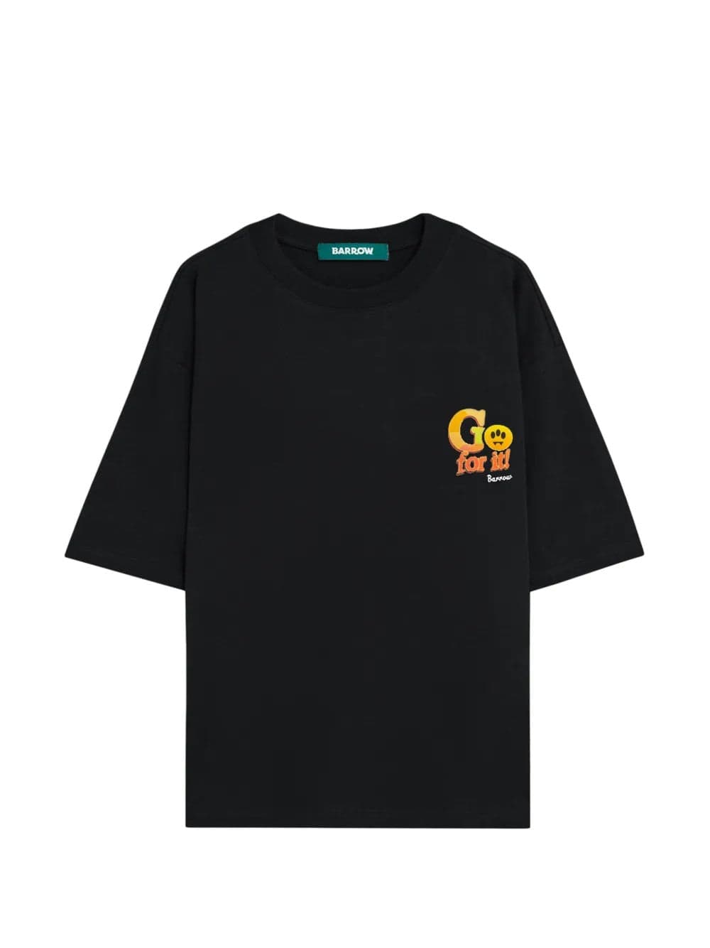 BARROW Barrow - T-Shirt Bianca e Nera da Donna - 5