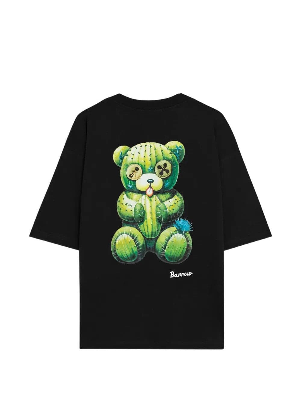 BARROW Barrow - T-Shirt Bianca e Nera da Donna - 2