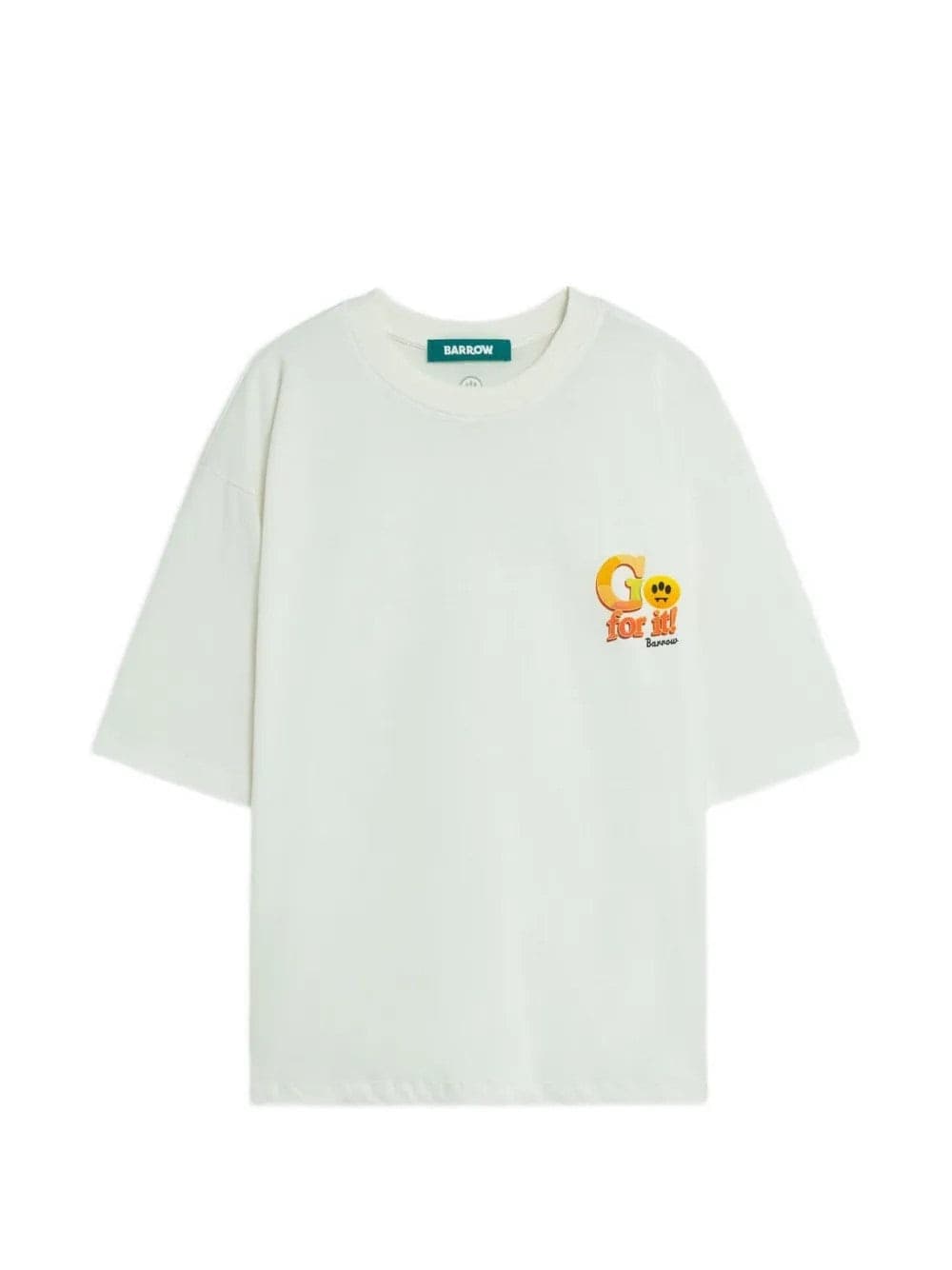 BARROW Barrow - T-Shirt Bianca e Nera da Donna - 3