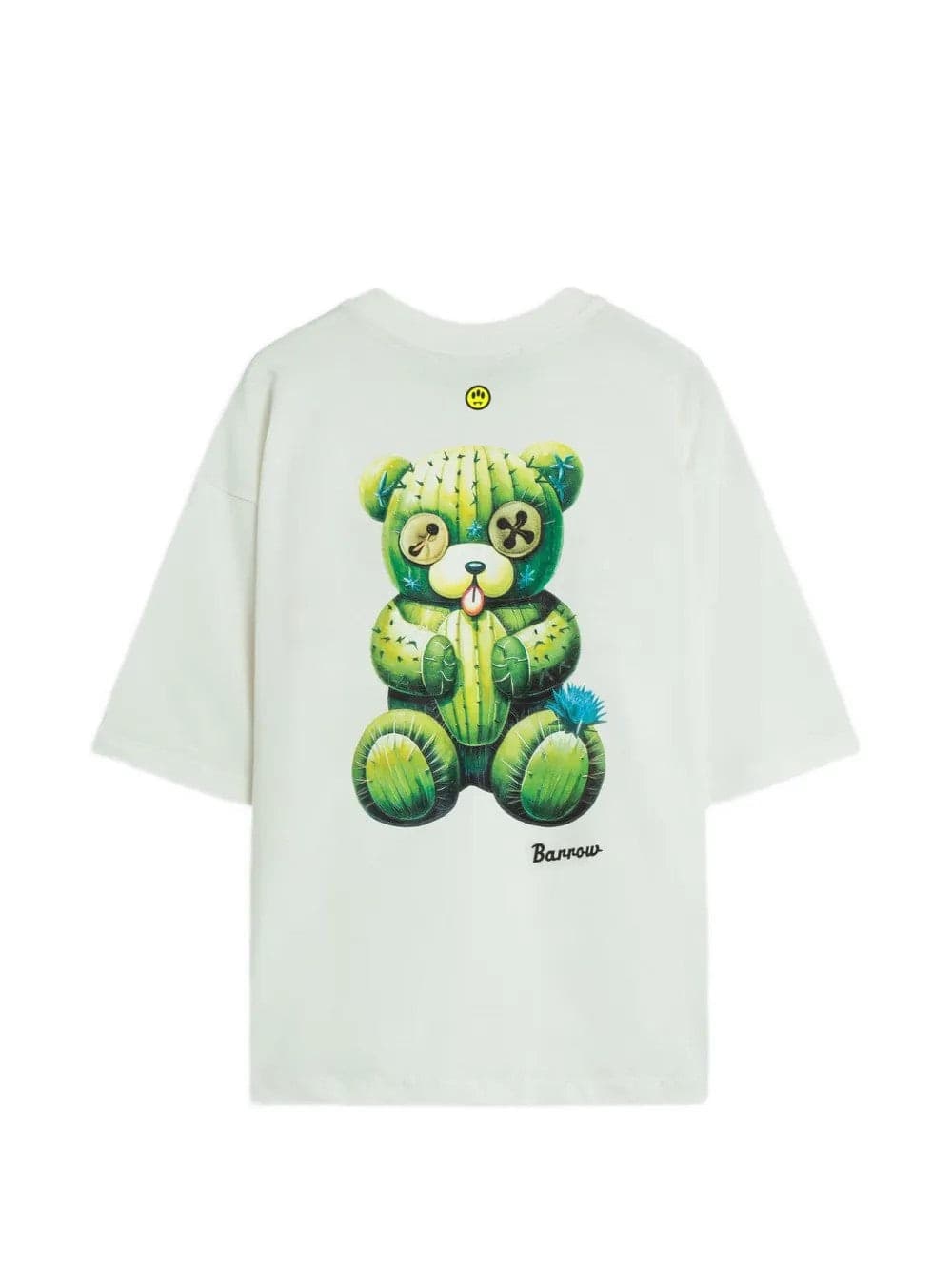 BARROW Barrow - T-Shirt Bianca e Nera da Donna - 4