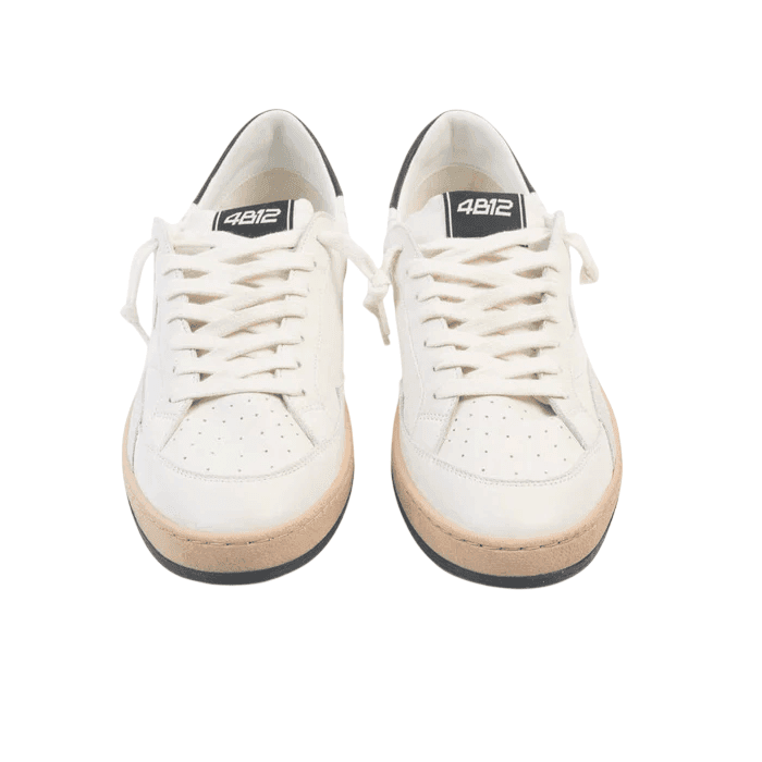 4B12  Sneakers Bianco - 3