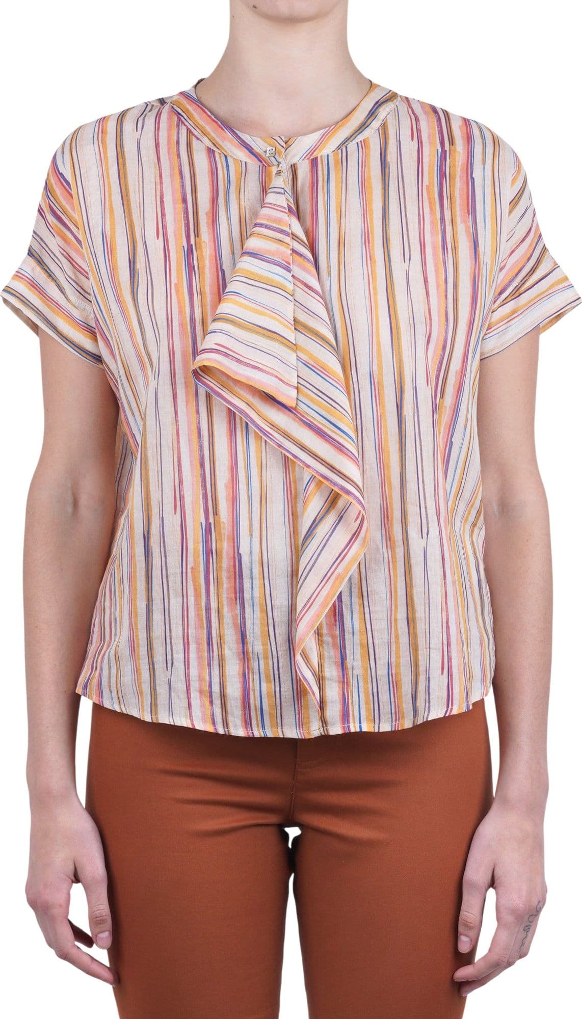 ALESSIA SANTI Alessia Santi - Blusa - 470192 - Fantasia Giallo - 3