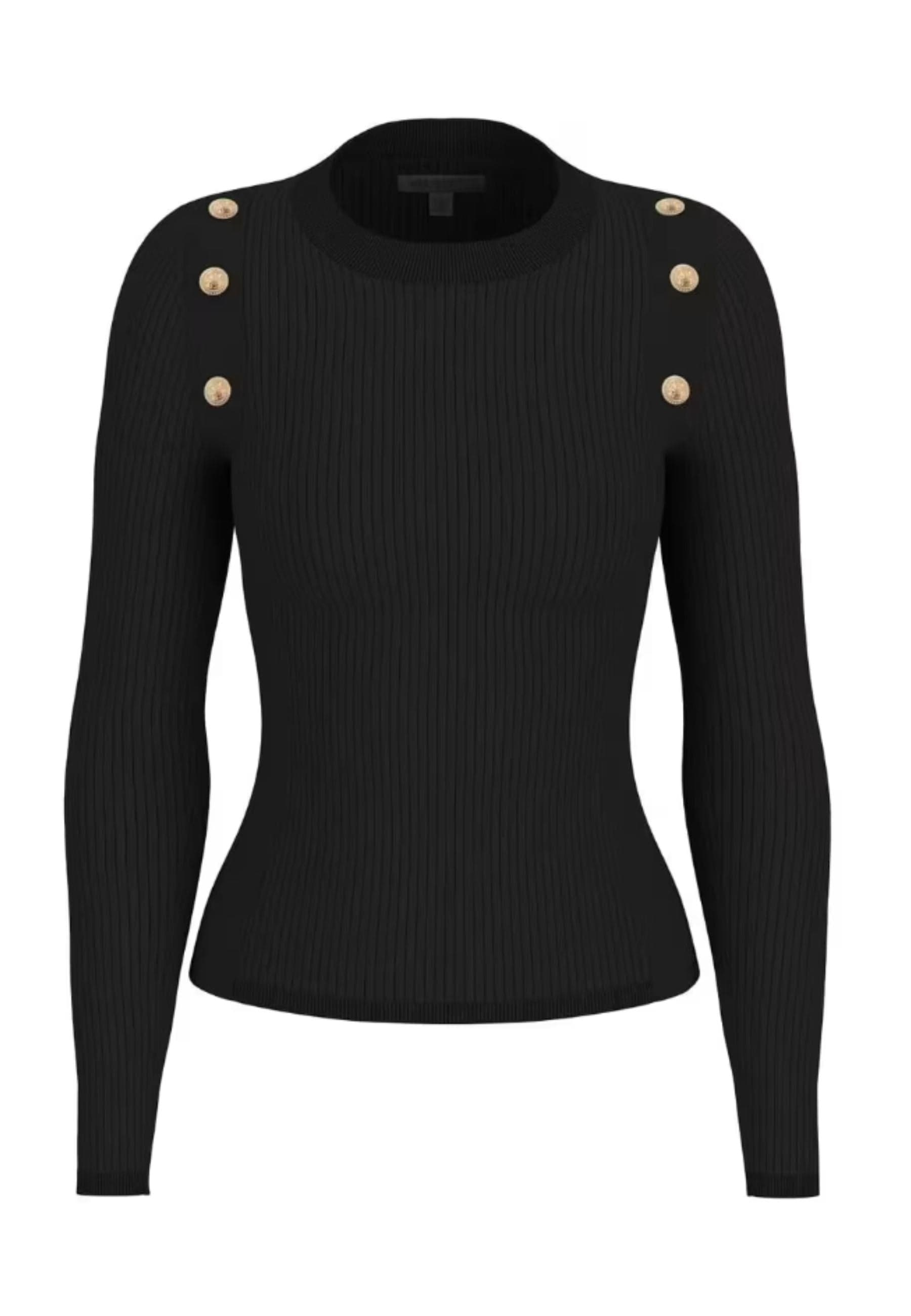 GUESS  MAGLIA BUTTON VONN - 4
