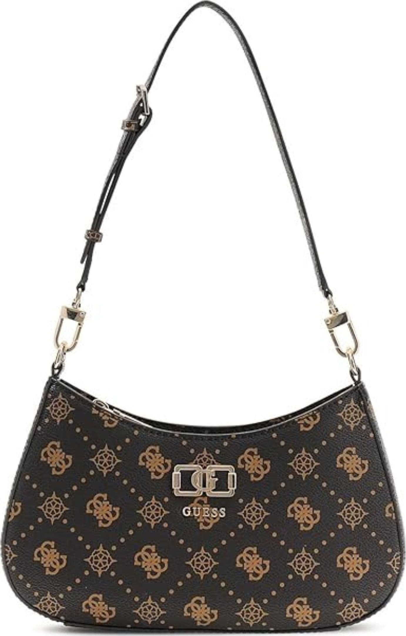 GUESS  BORSA EMELIE LOGO – MARRONE