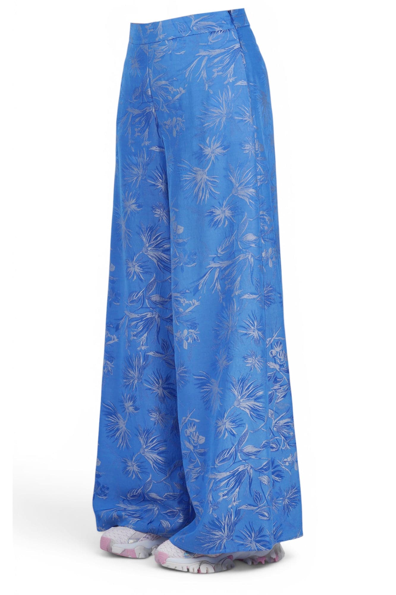 MALIPARMI Maliparmi - Pantalone - 470668 - Fantasia Indaco - 4