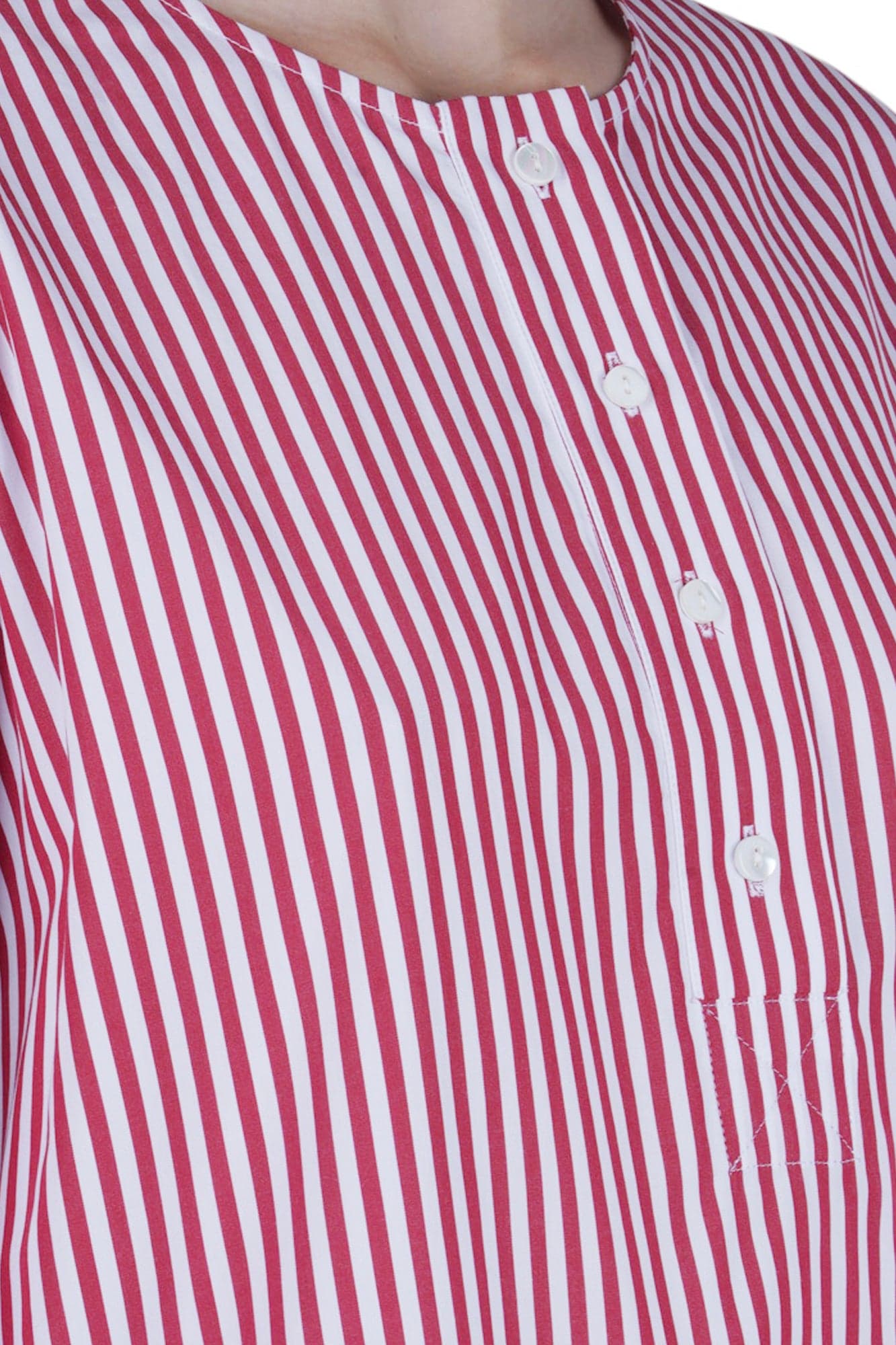 SOLOTRE Solotre - Camicia - 470677 - Bianco/Rosso - 6