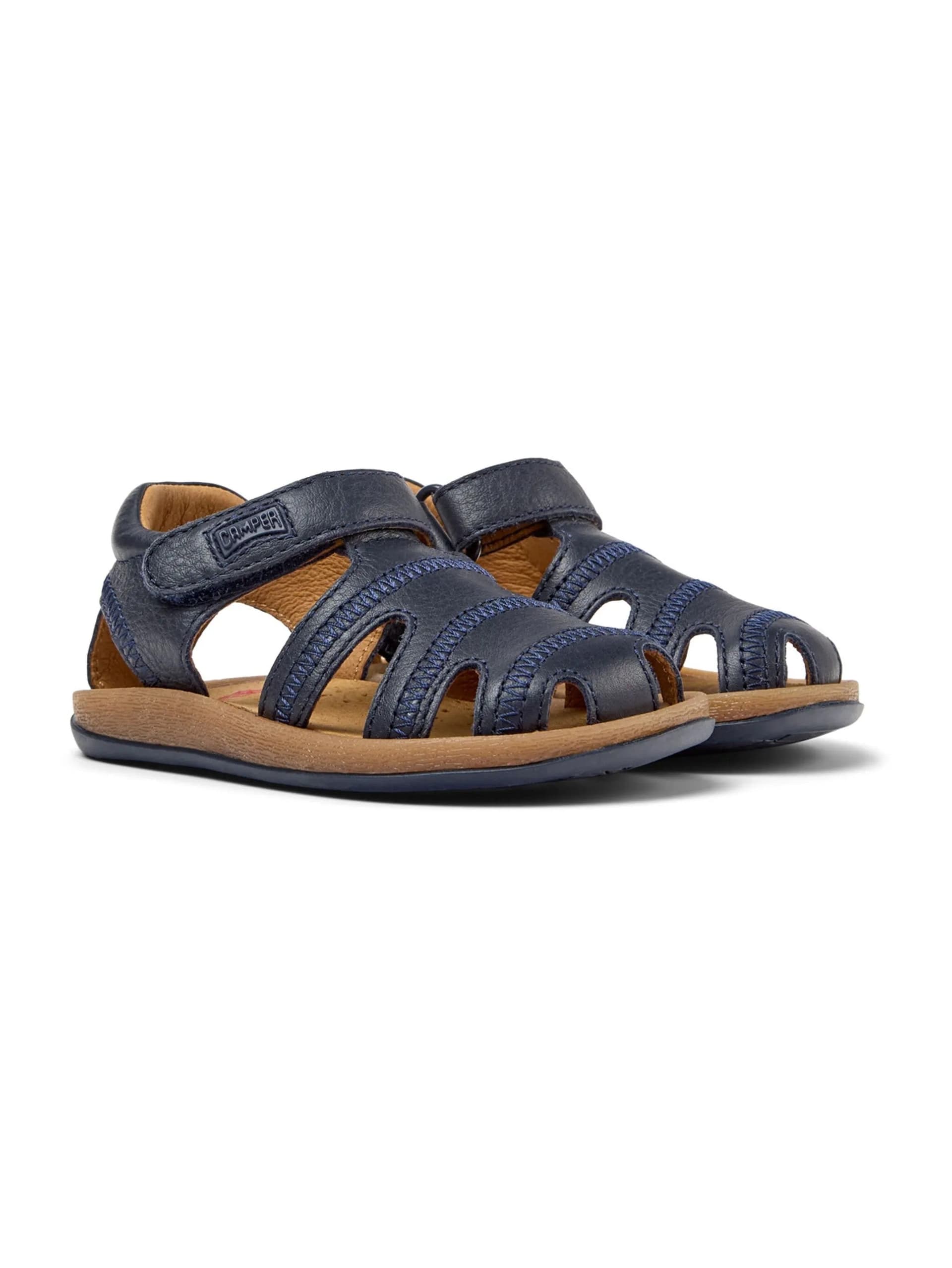 CAMPER KIDS Camper Kids - Sandali Blu da Bambino - 5