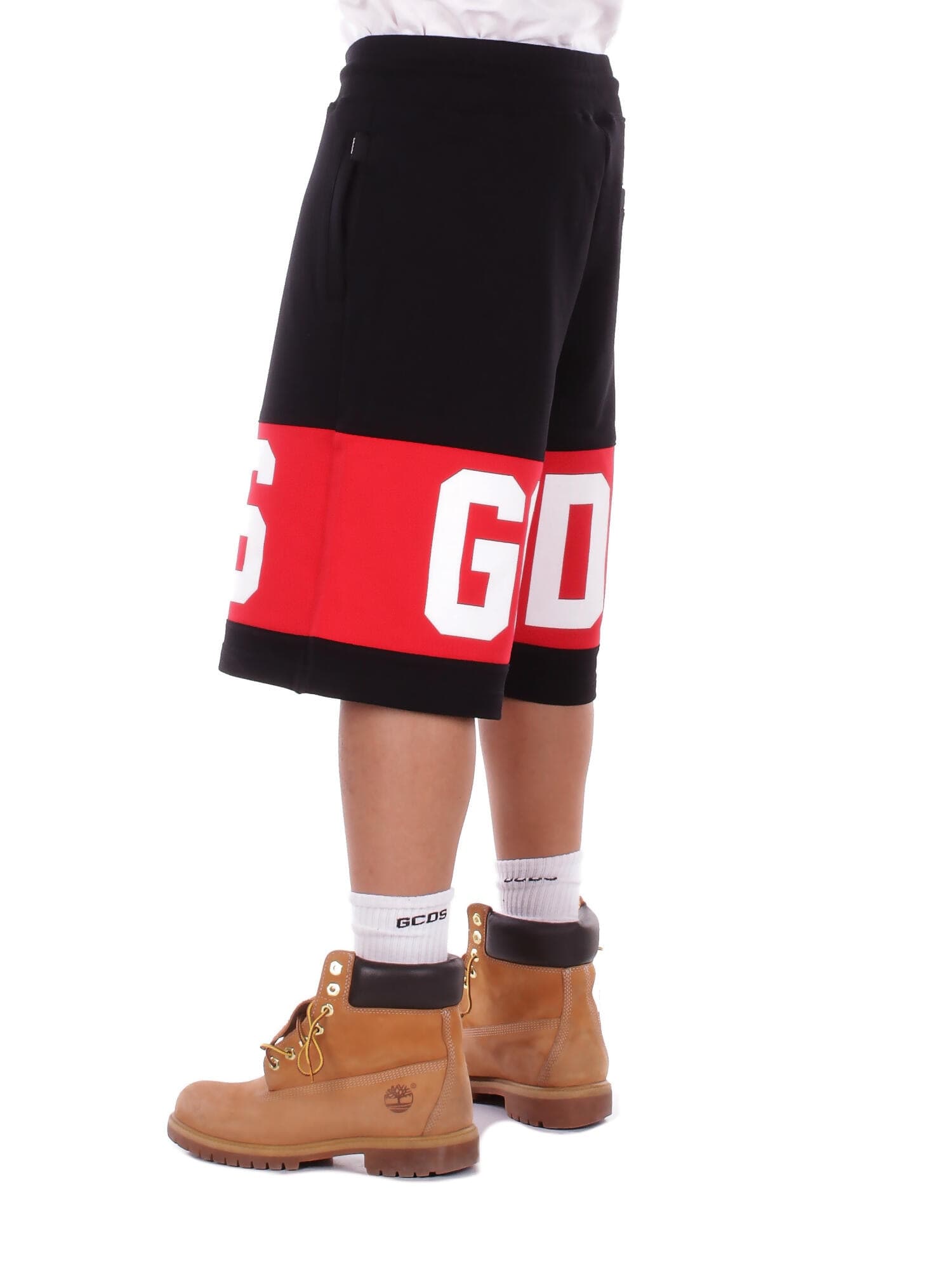GCDS  Pantaloncini Black red - 3