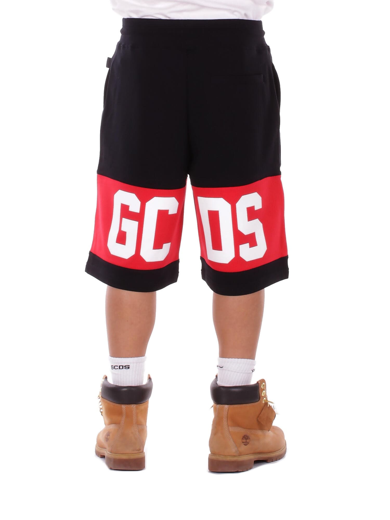 GCDS  Pantaloncini Black red - 4