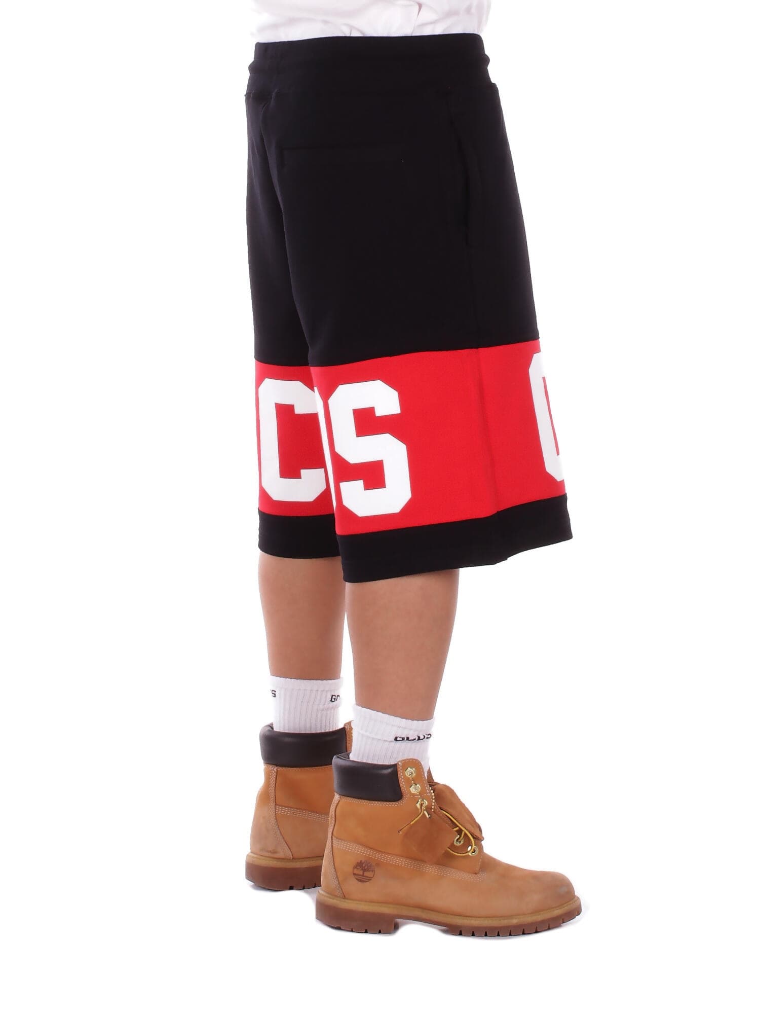 GCDS  Pantaloncini Black red - 5