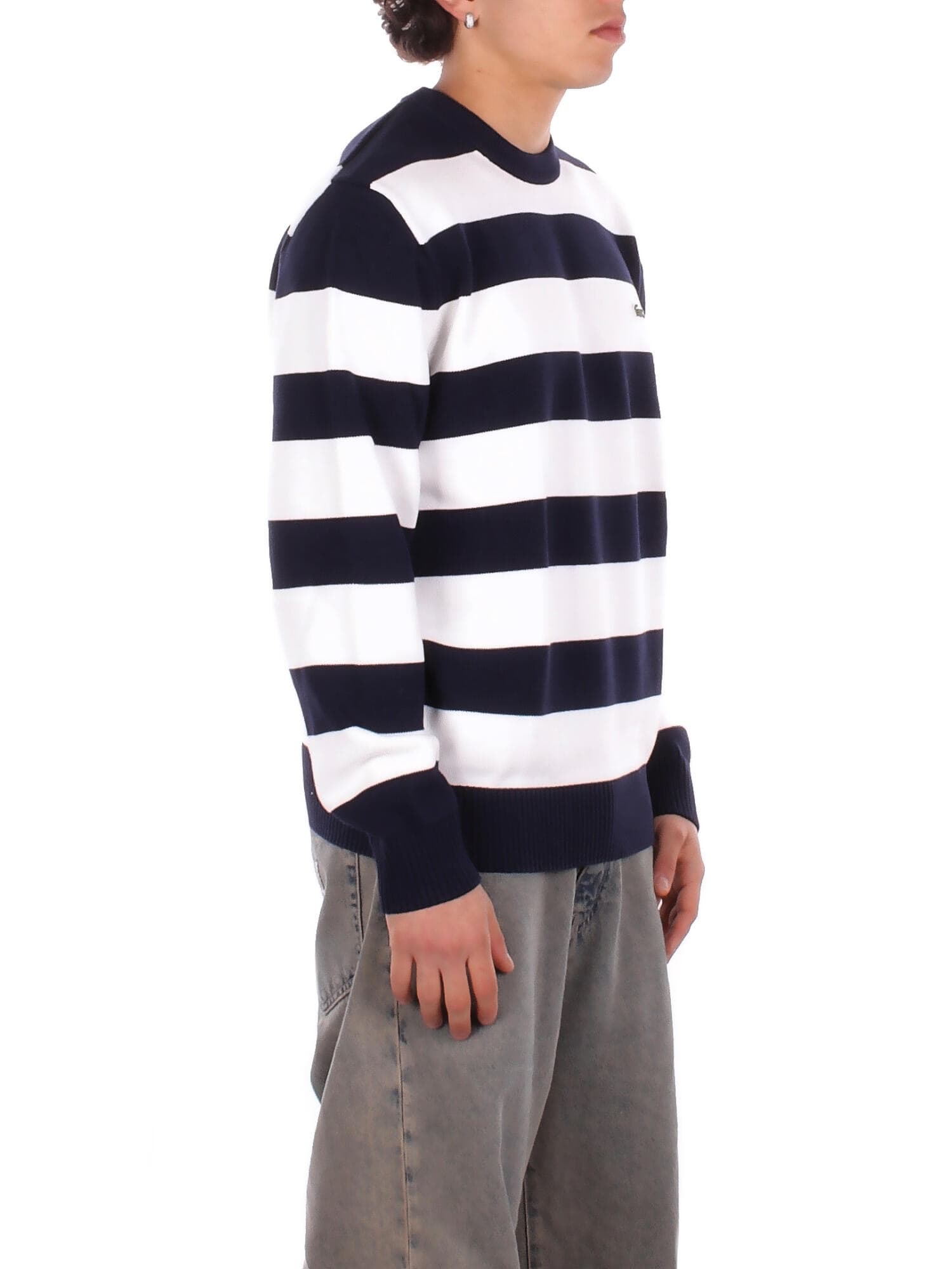 Lacoste  Maglie Bianco blu - 6