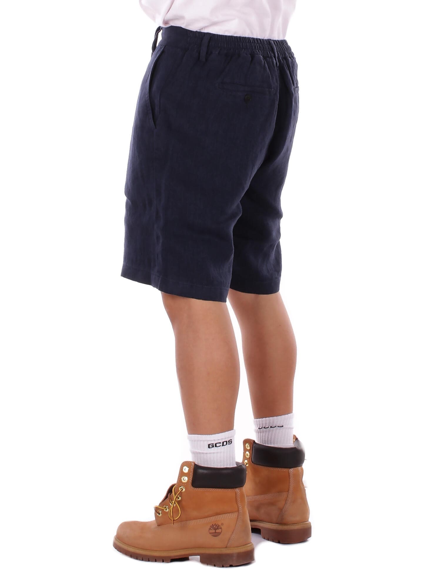Saint Barth  Pantaloncini Blu - 3