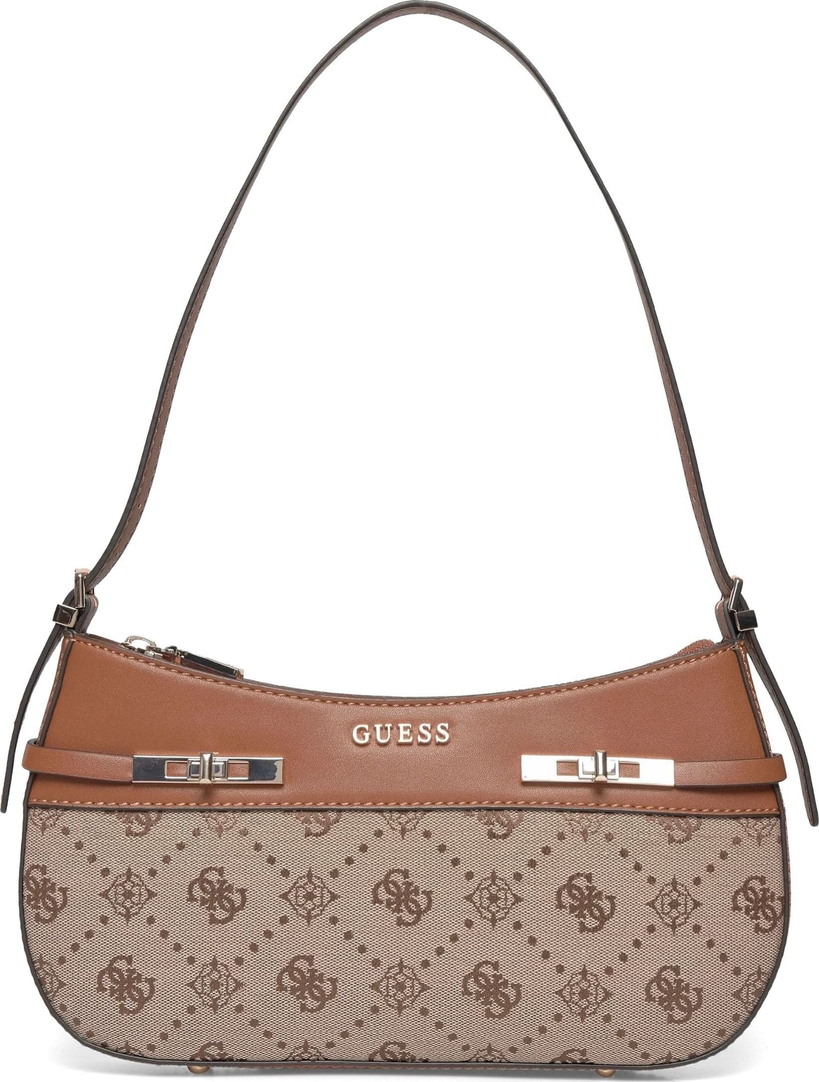 GUESS  BORSA MELINDA LOGO – MARRONE