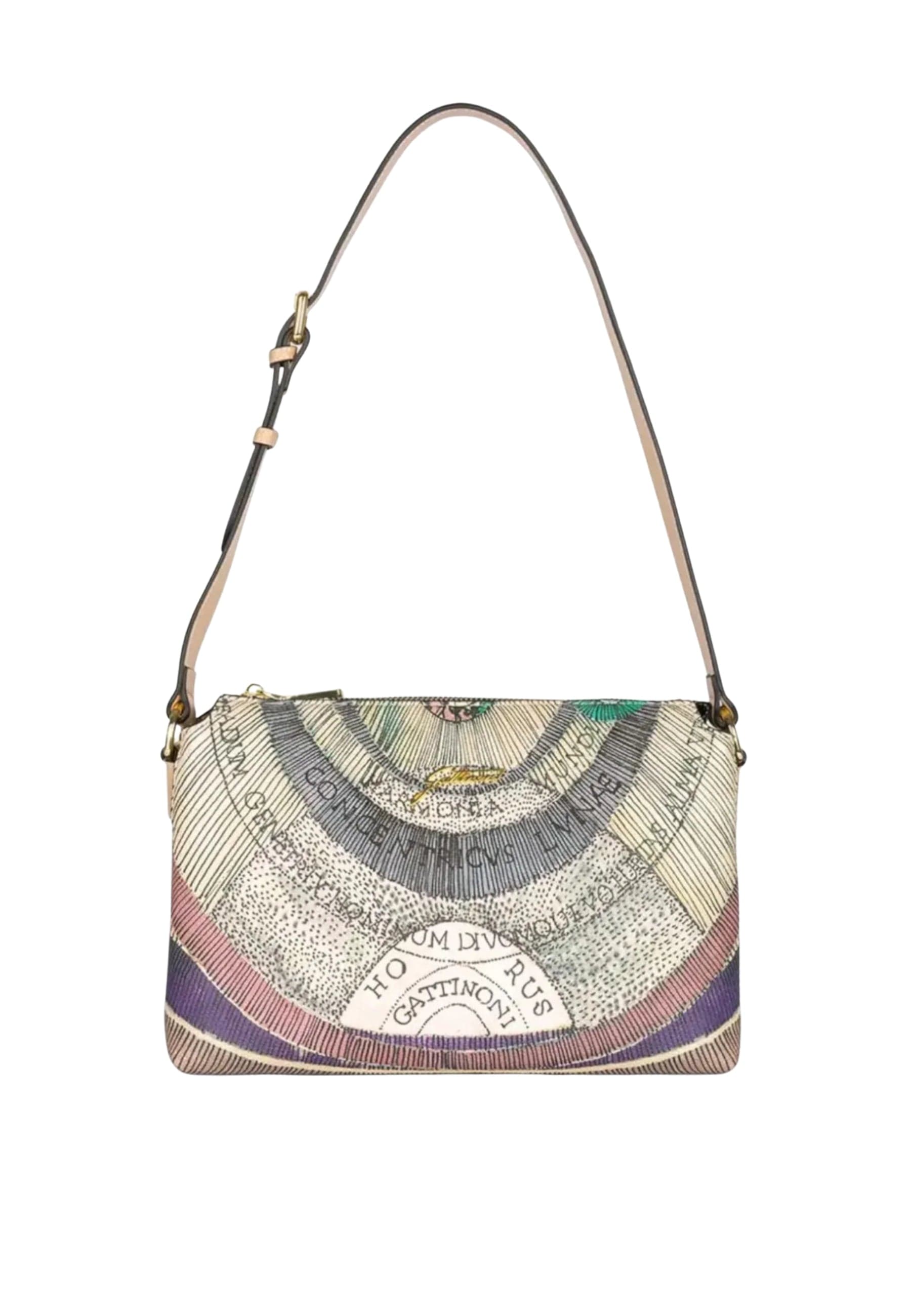 GATTINONI  BORSA PLANETARIUM CROSSBODY PVC - 4
