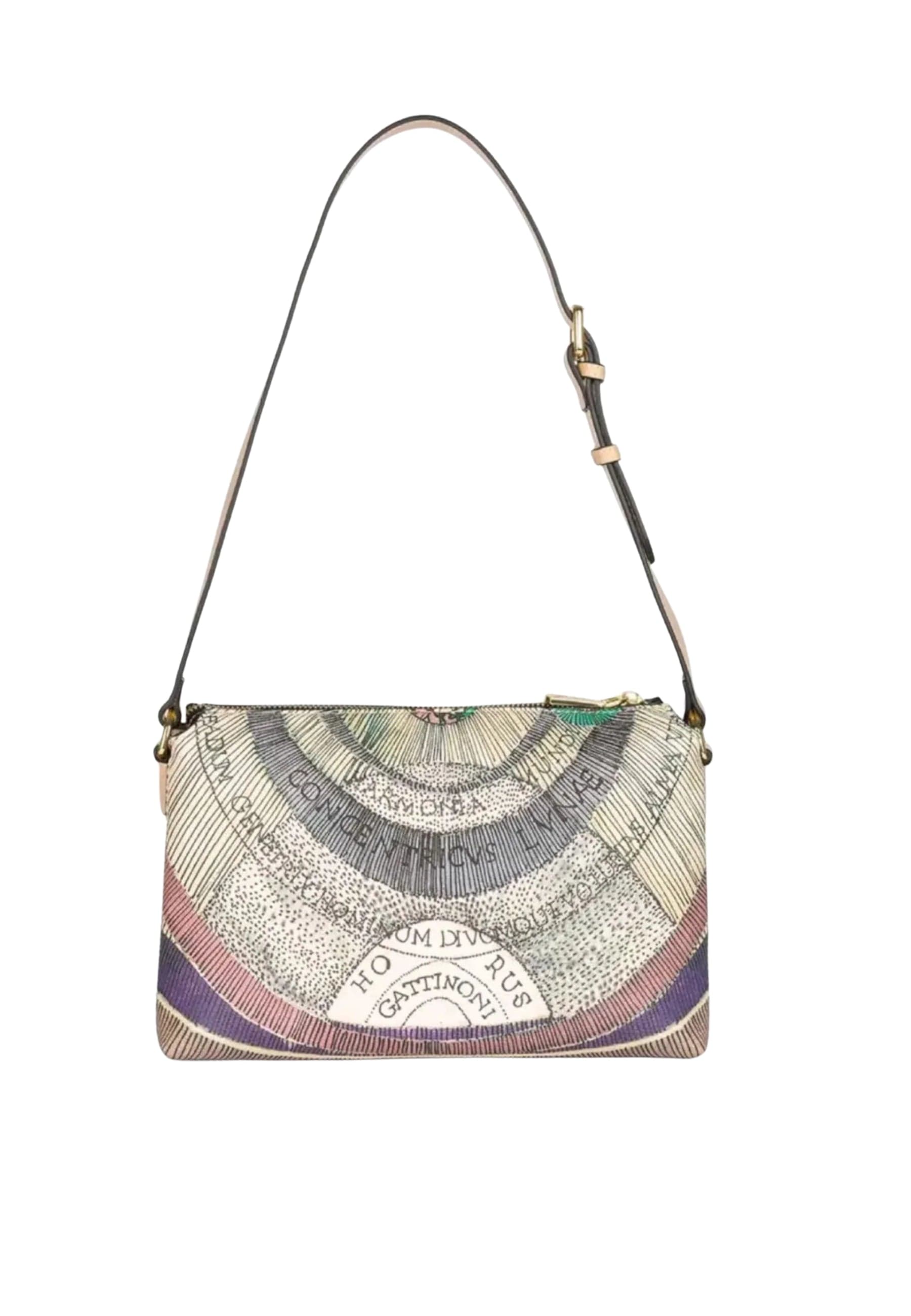 GATTINONI  BORSA PLANETARIUM CROSSBODY PVC - 2