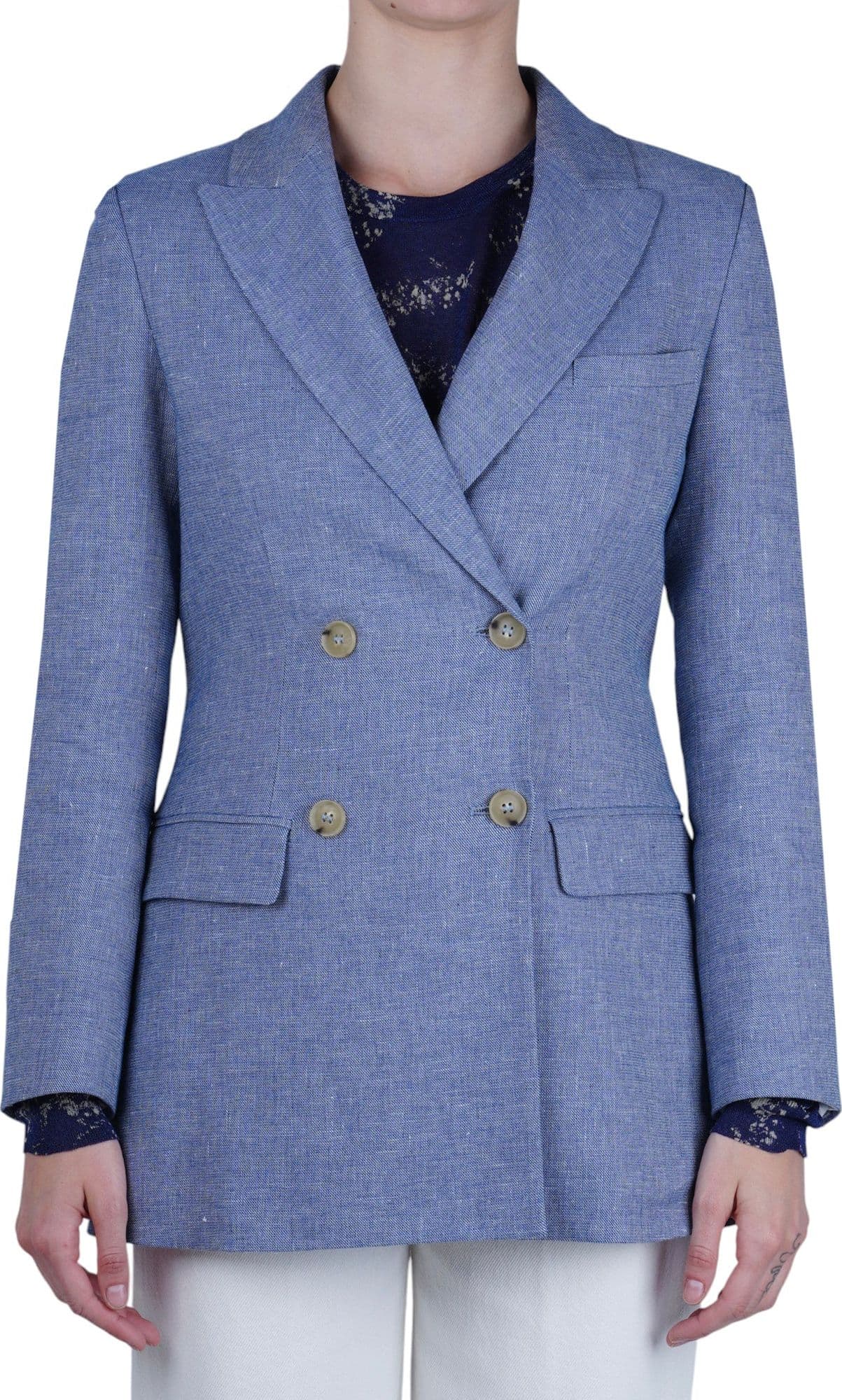 SOLOTRE Solotre - Giacca - 470695 - Azzurro - 3
