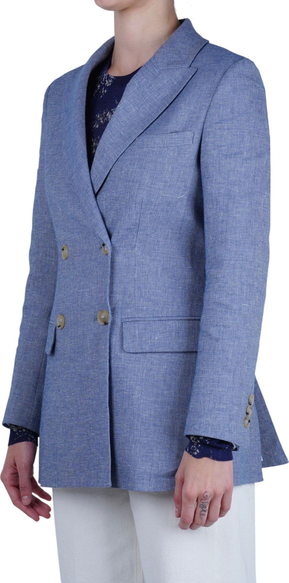 SOLOTRE Solotre - Giacca - 470695 - Azzurro - 4