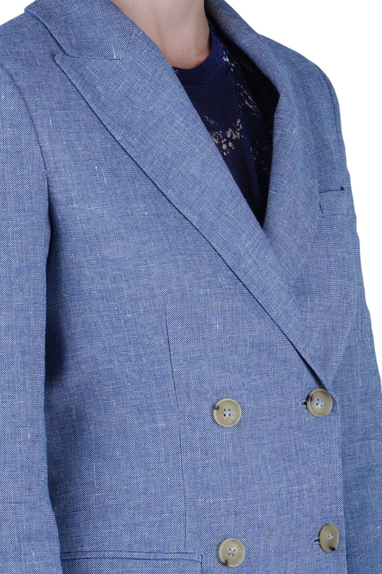 SOLOTRE Solotre - Giacca - 470695 - Azzurro - 6