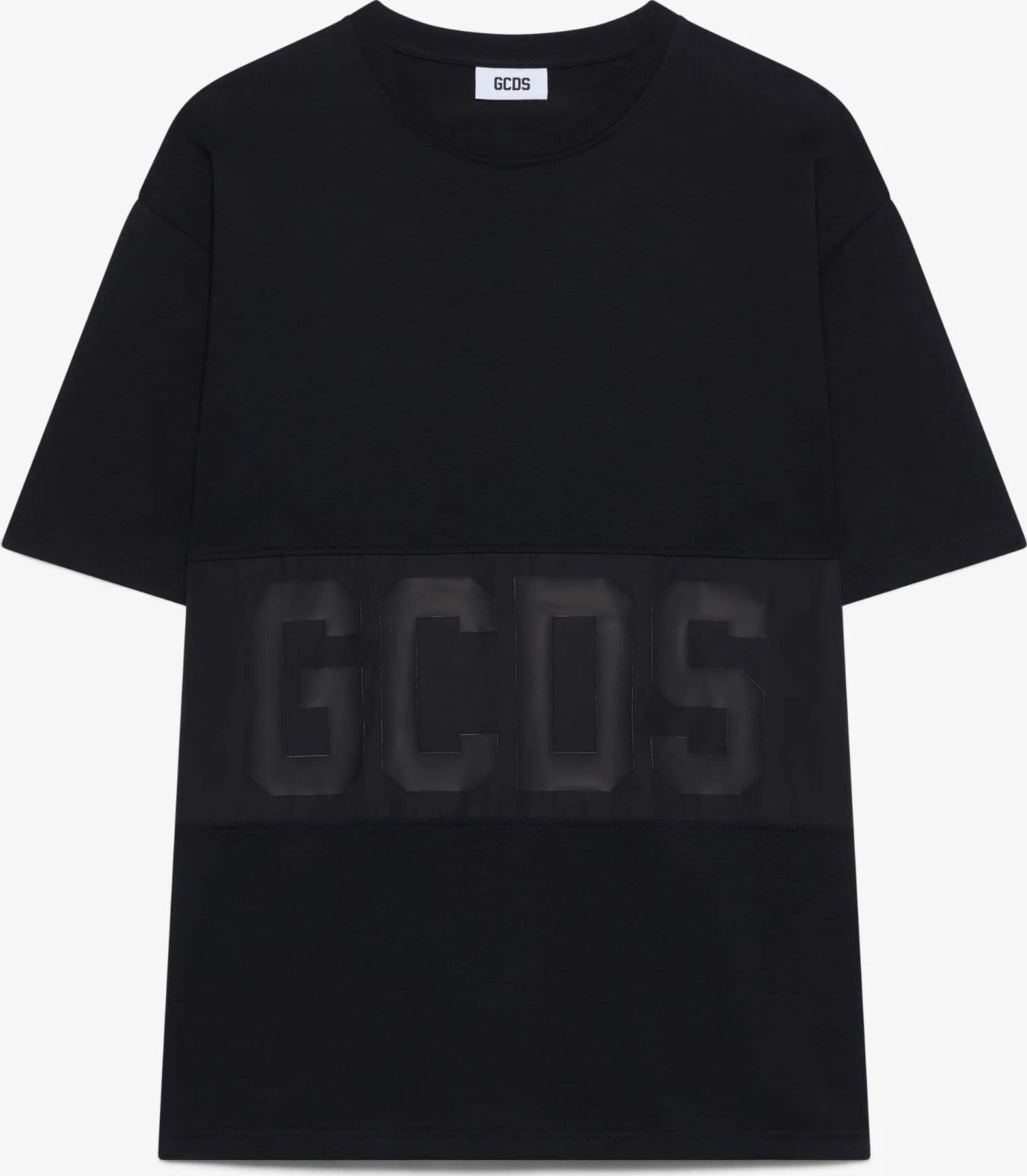 GCDS  T-SHIRT BAND LOGO TONAL LOOSE SS T-SHIRT - 5