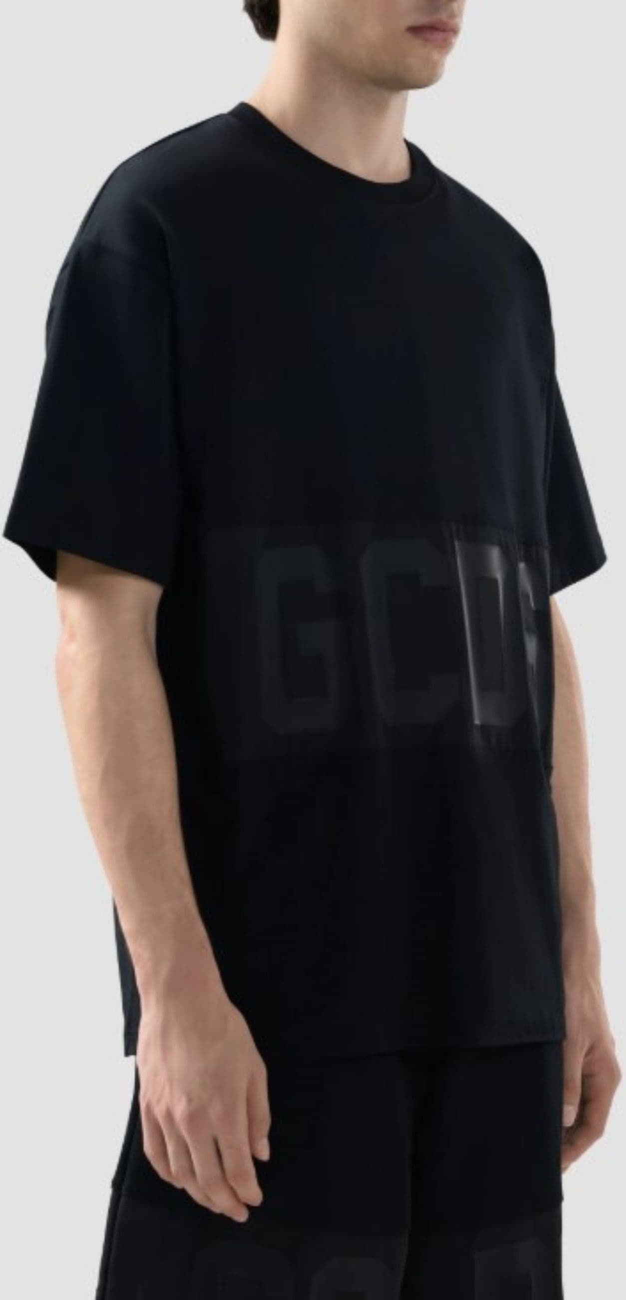 GCDS  T-SHIRT BAND LOGO TONAL LOOSE SS T-SHIRT - 4