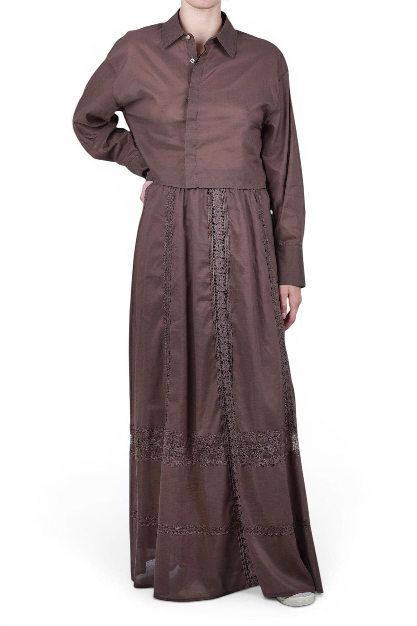 SO ALLURE So Allure - Camicia - 470034 - Cacao - 2