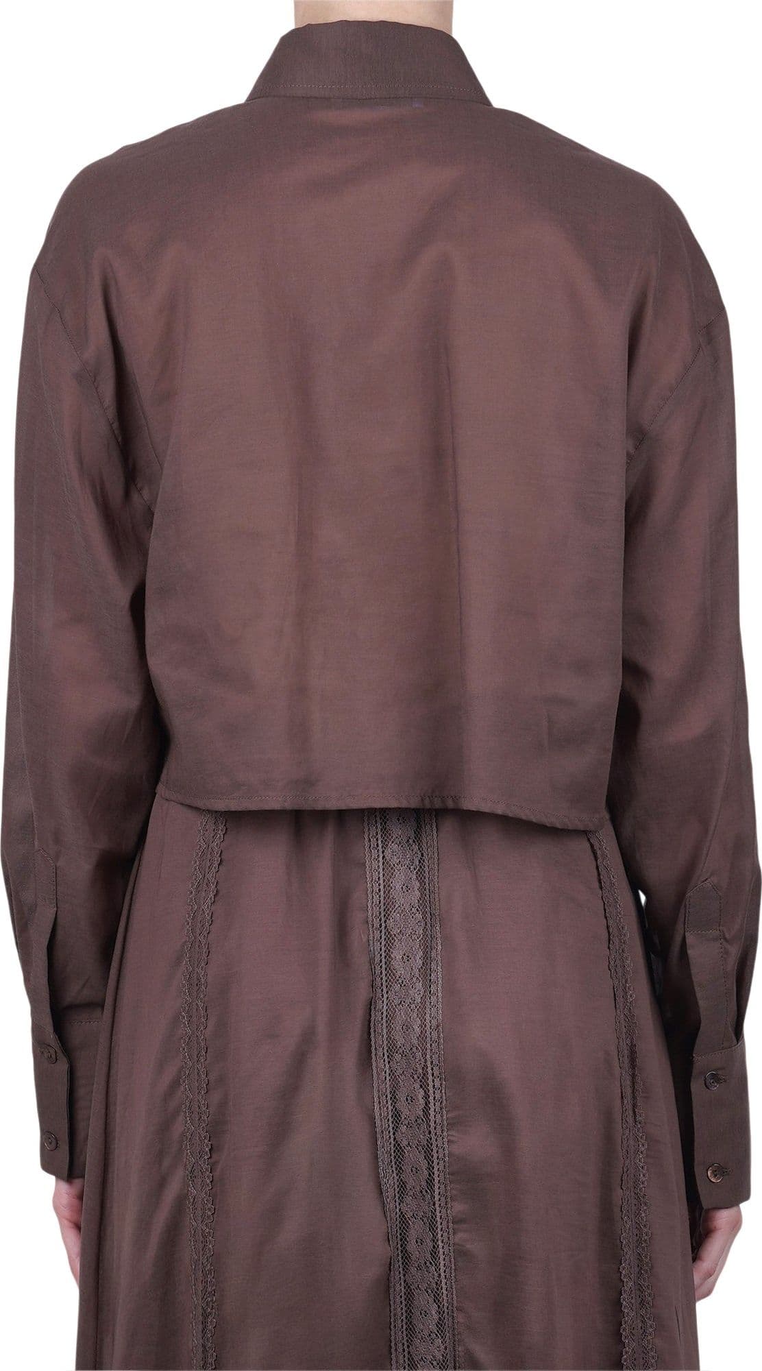 SO ALLURE So Allure - Camicia - 470034 - Cacao - 5