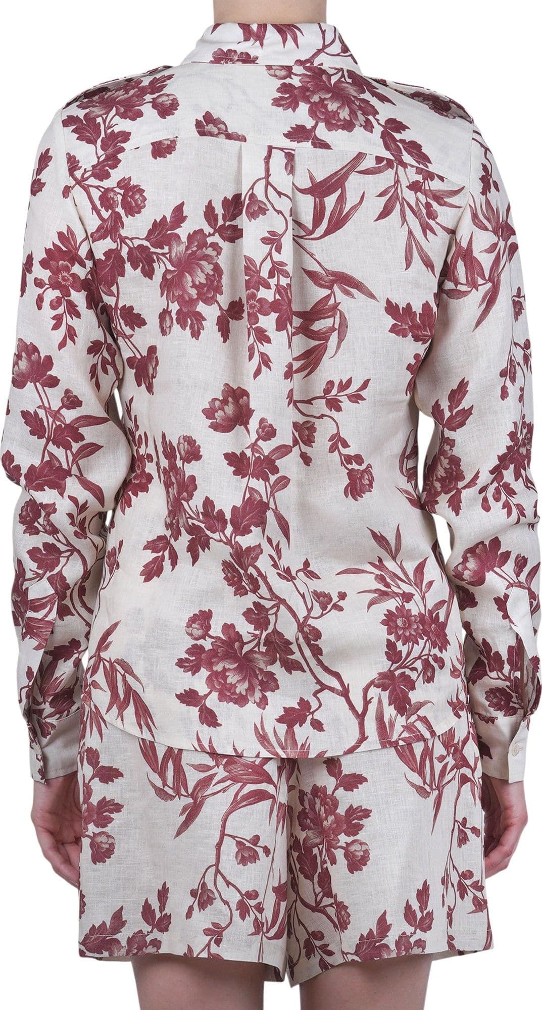 Semi-Couture Semi Couture - Camicia - 470929 - Panna/Ciliegia - 5