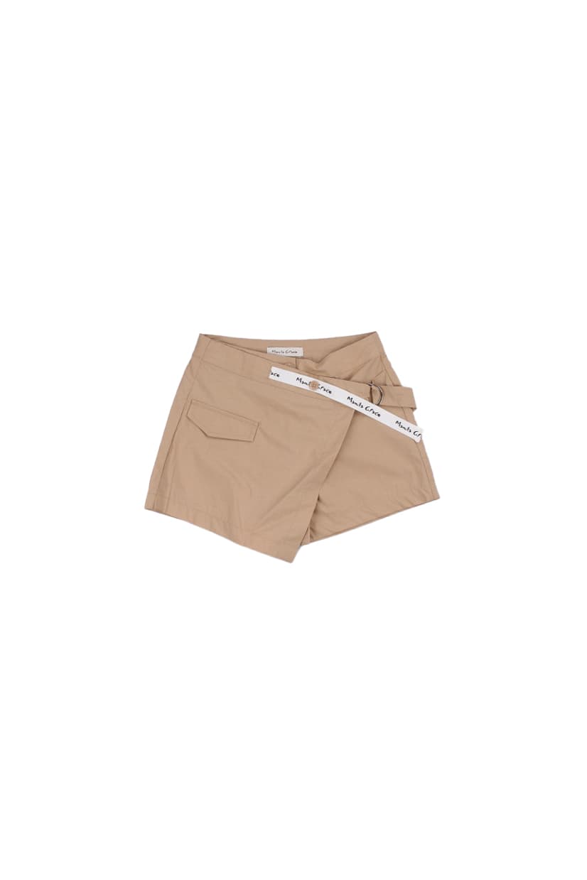 Manila Grace  Pantaloncini Sabbia - 3