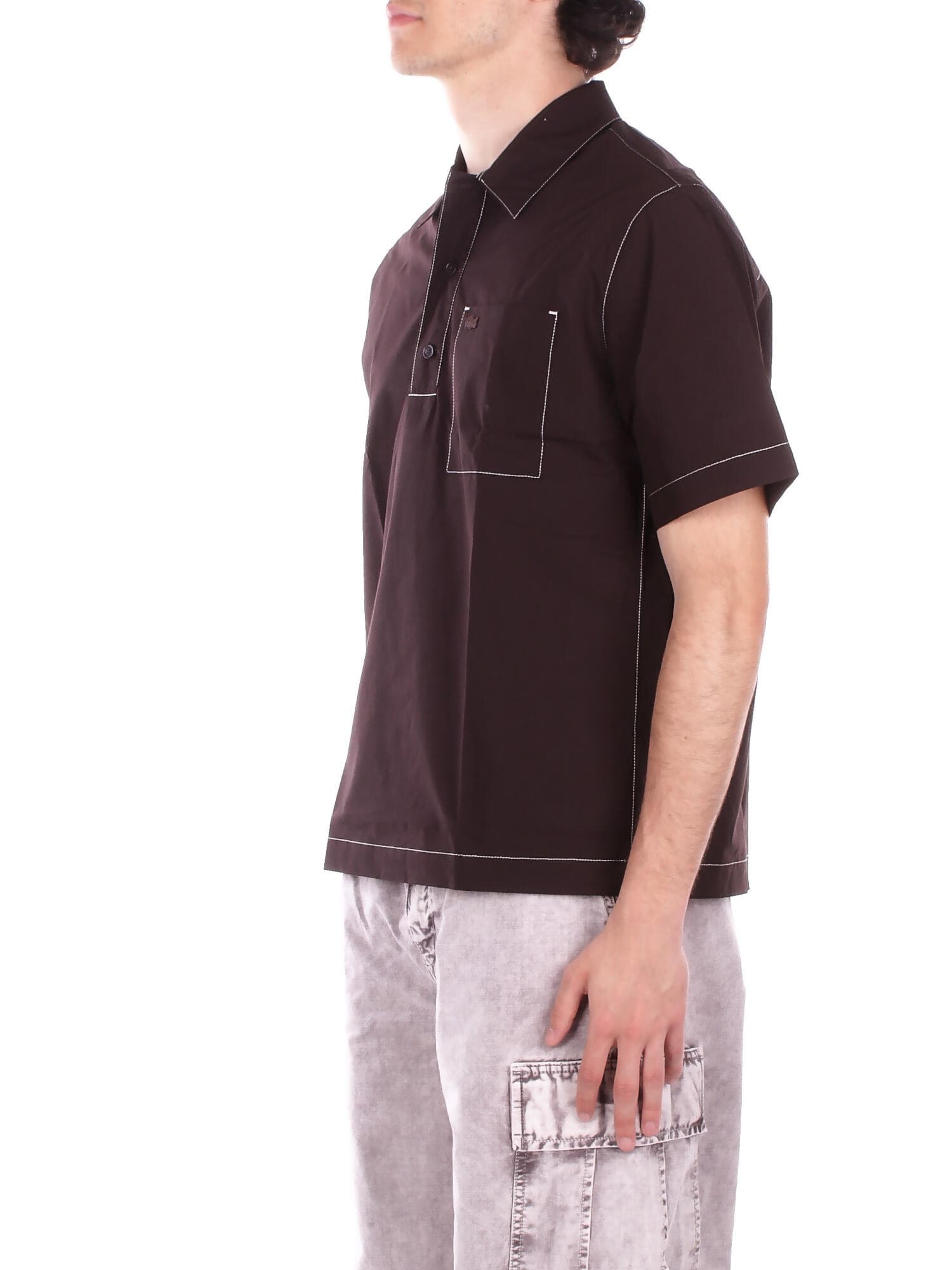 Lacoste  T-shirt e Polo Marrone - 2