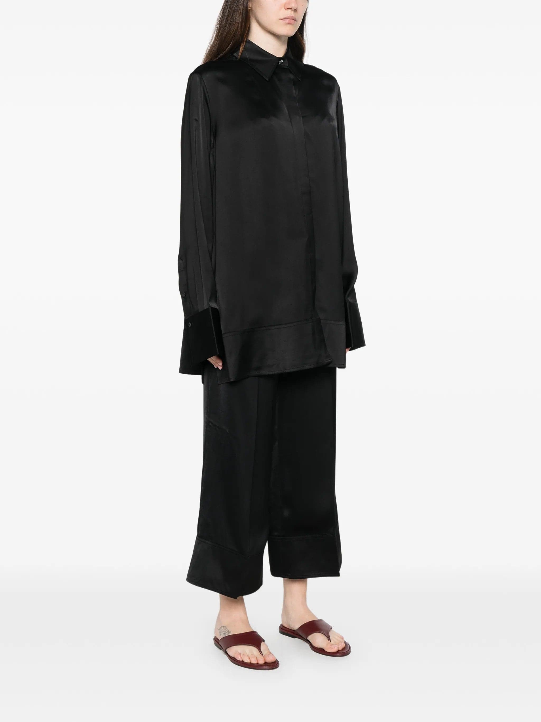TOTEME Toteme - Camicia Nera da Donna - 3