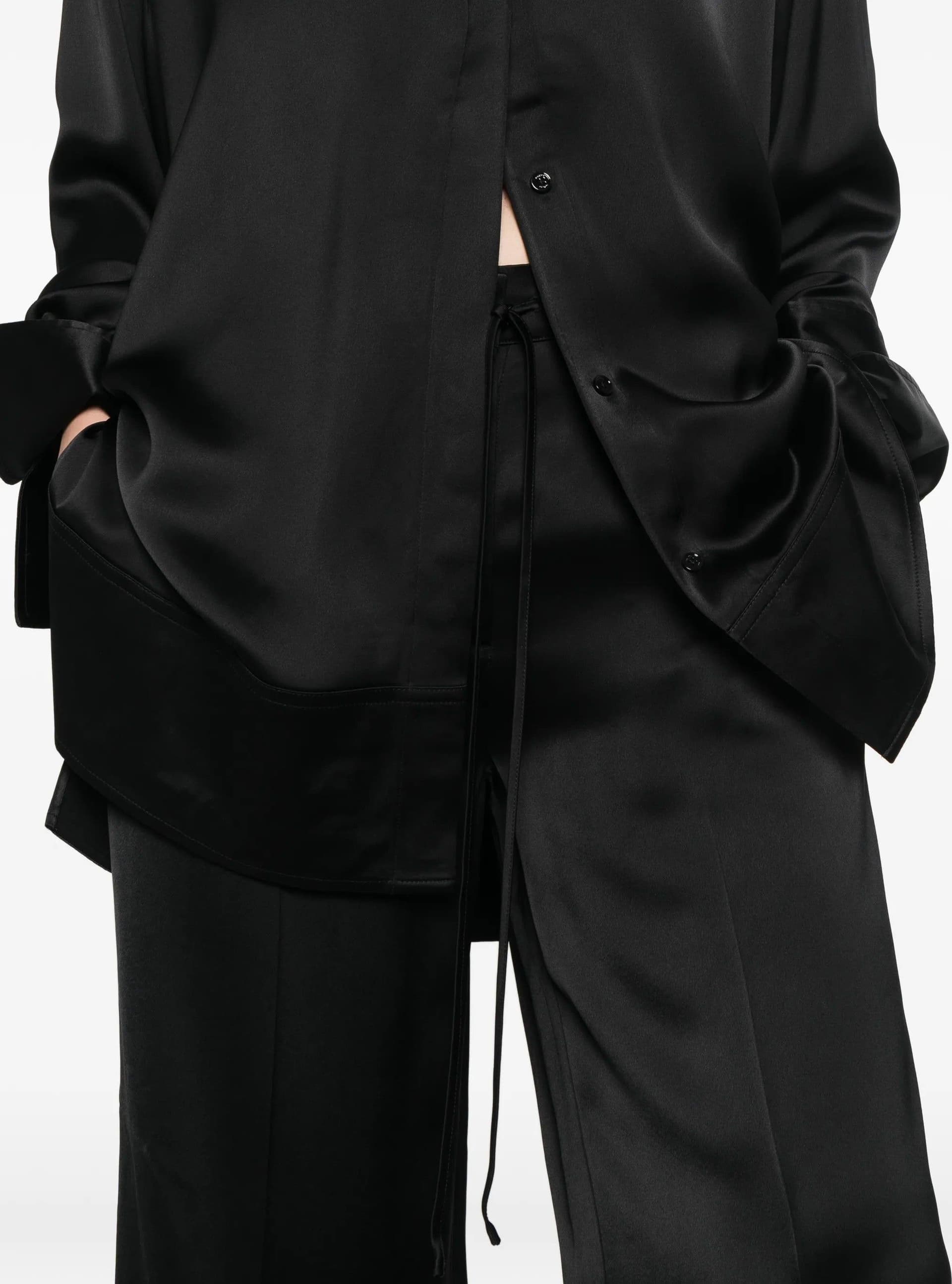 TOTEME Toteme - Pantaloni Neri da Donna - 4