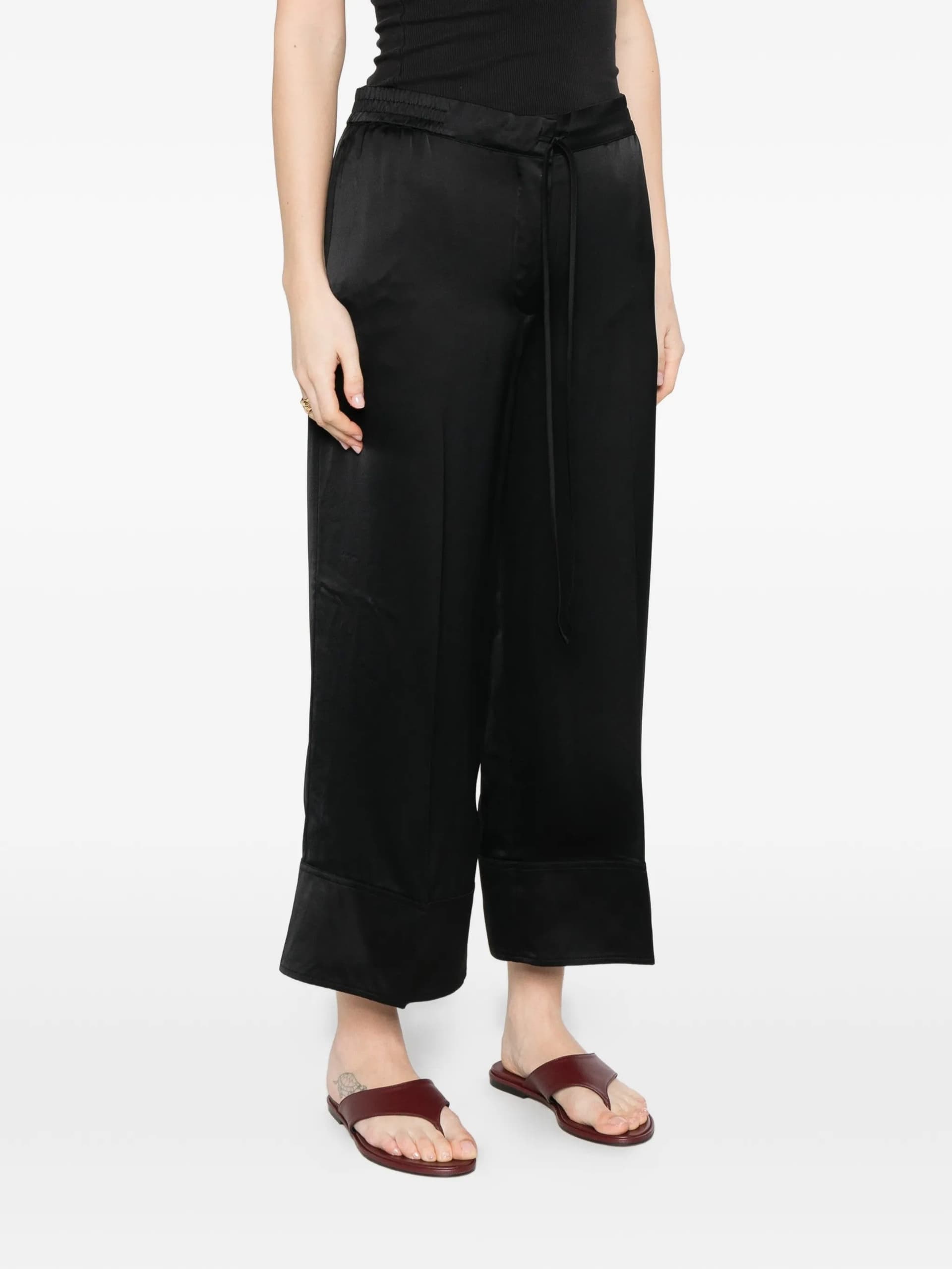 TOTEME Toteme - Pantaloni Neri da Donna - 5
