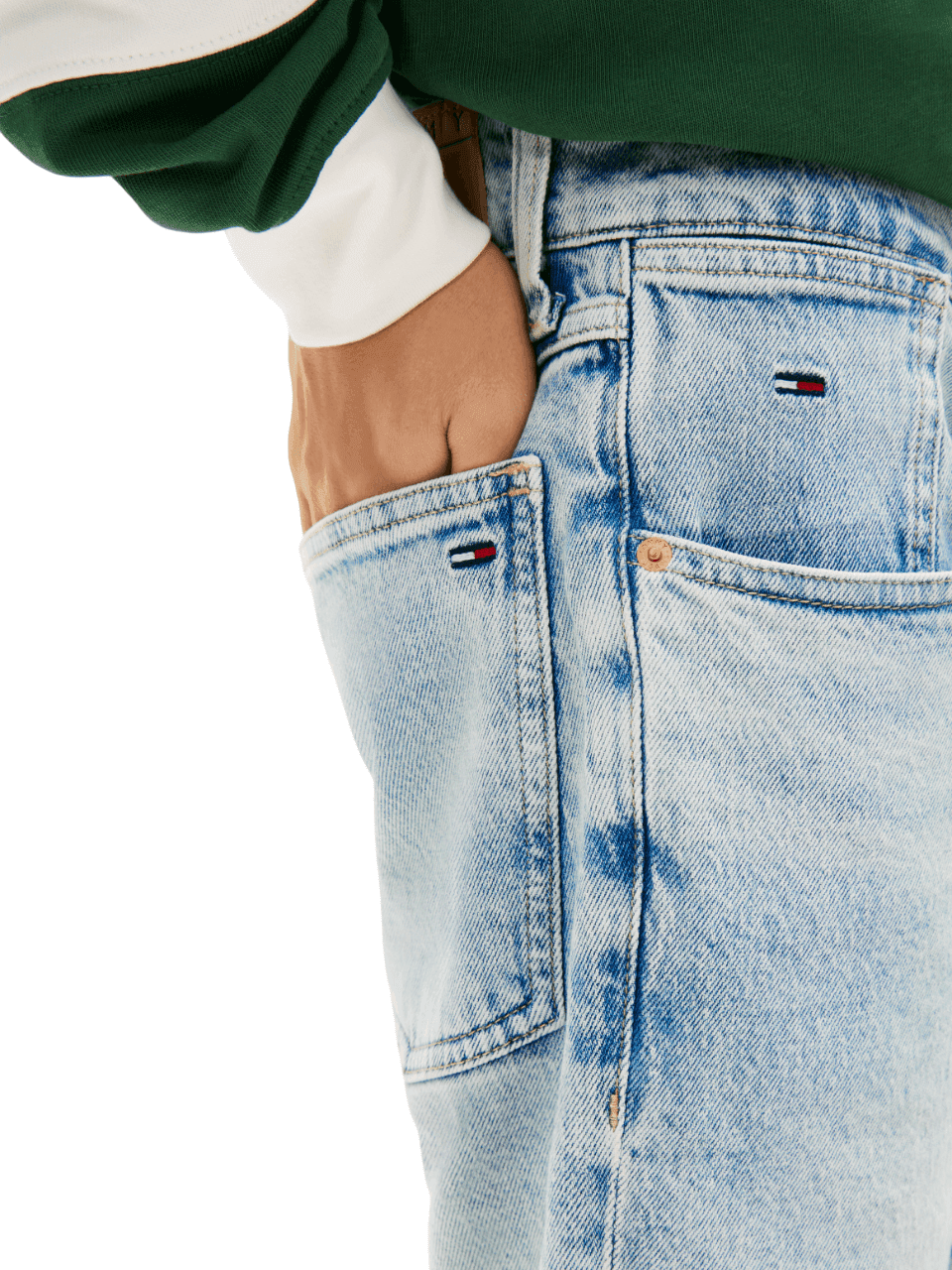 TOMMY JEANS   Pantaloncini Blu - 3