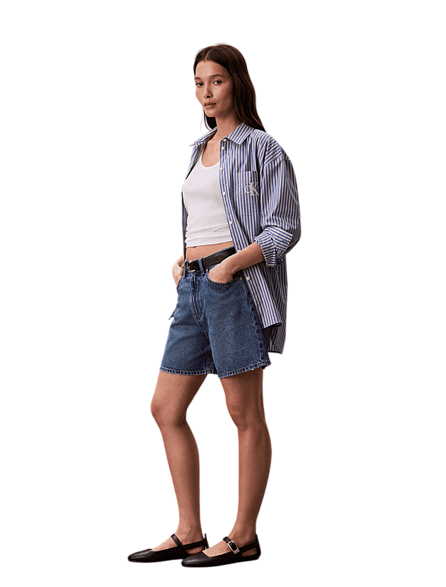 Calvin Klein  Pantaloncini Blu - 3
